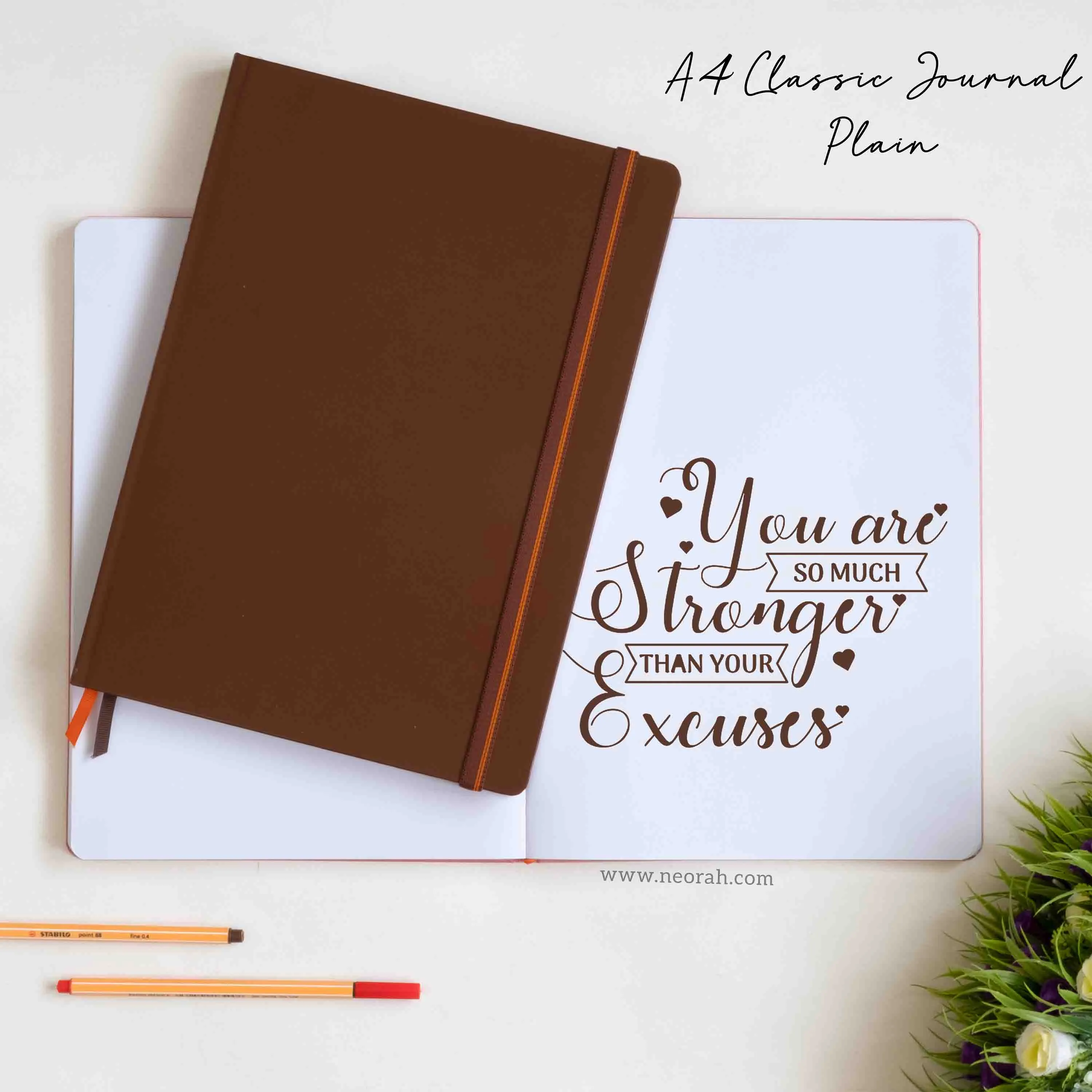 A4 - CLASSIC NOTEBOOK - HARDCOVER