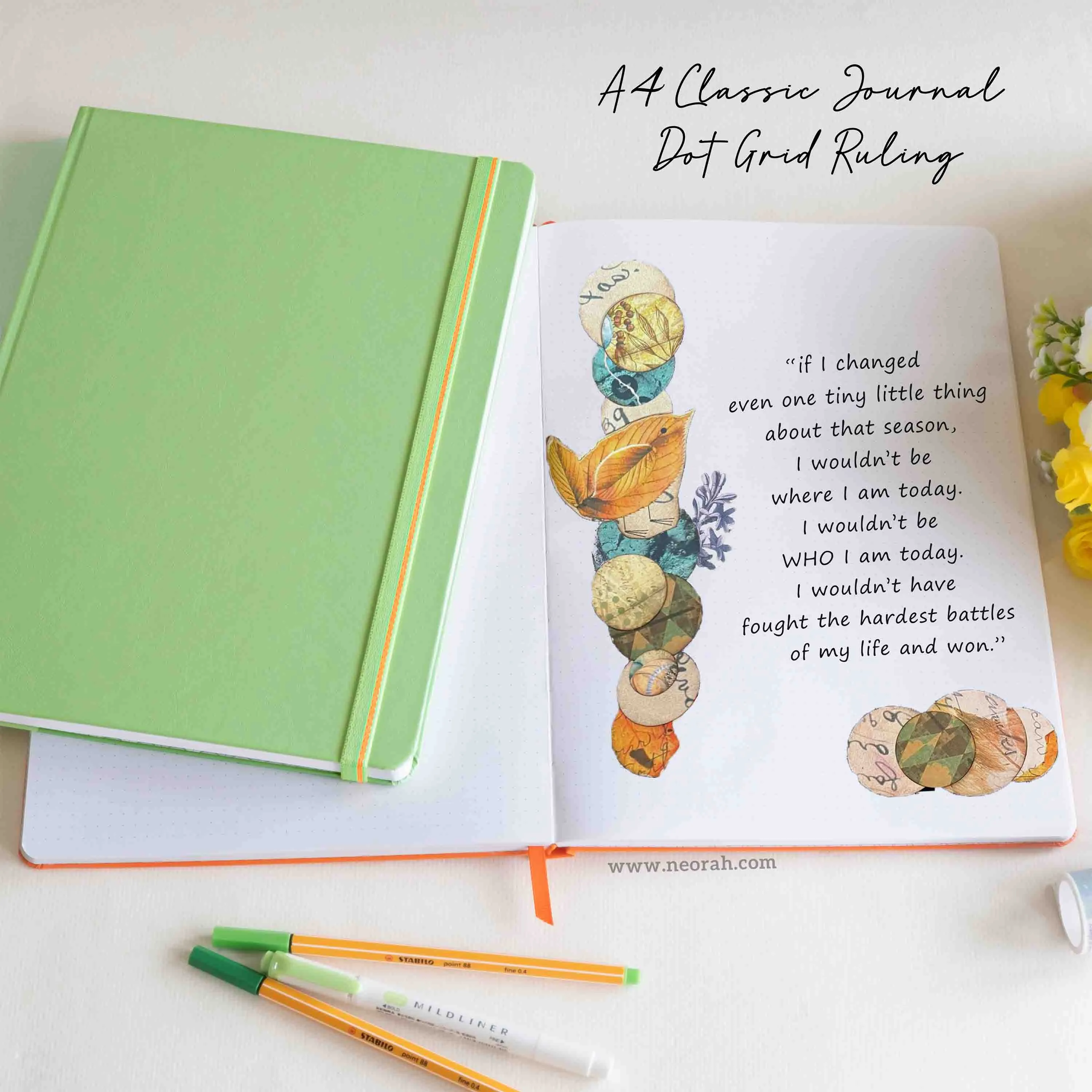 A4 - CLASSIC NOTEBOOK - HARDCOVER