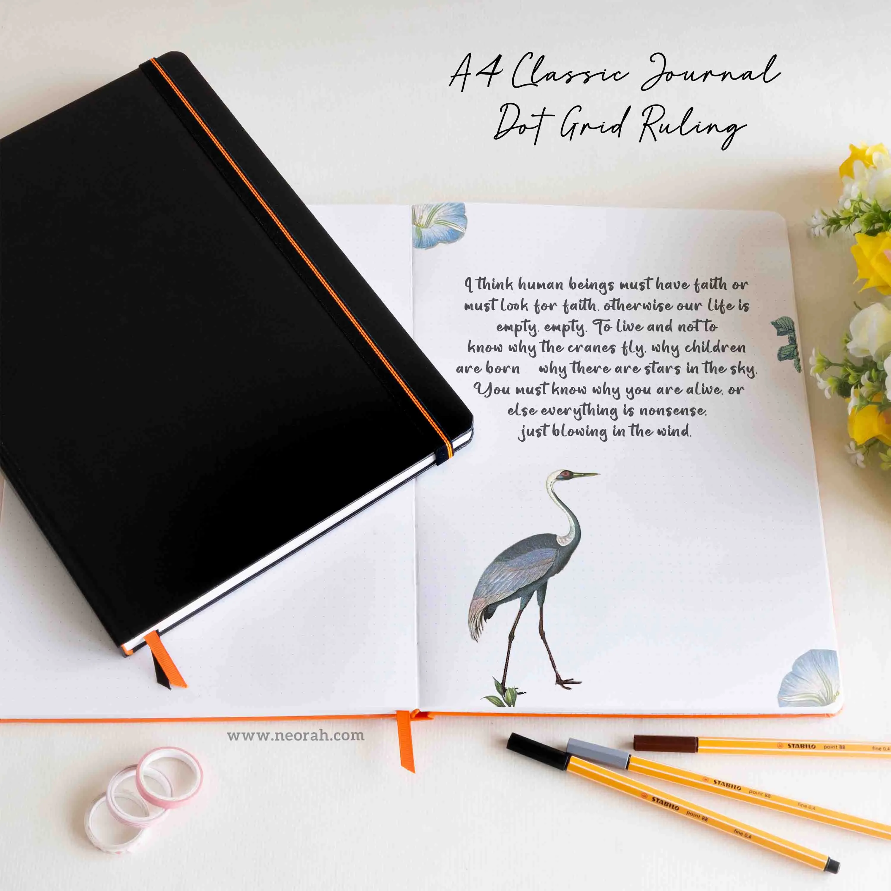A4 - CLASSIC NOTEBOOK - HARDCOVER