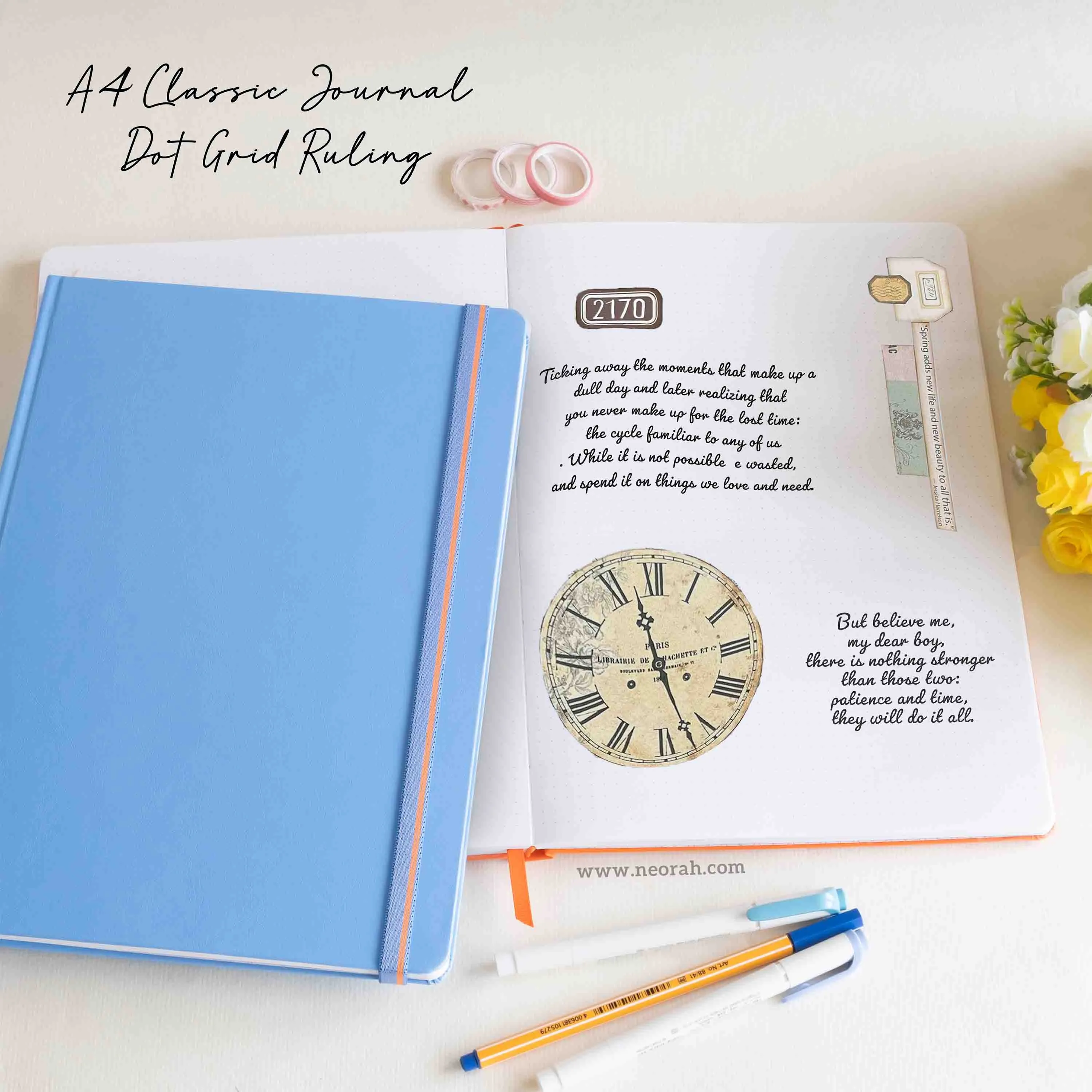 A4 - CLASSIC NOTEBOOK - HARDCOVER