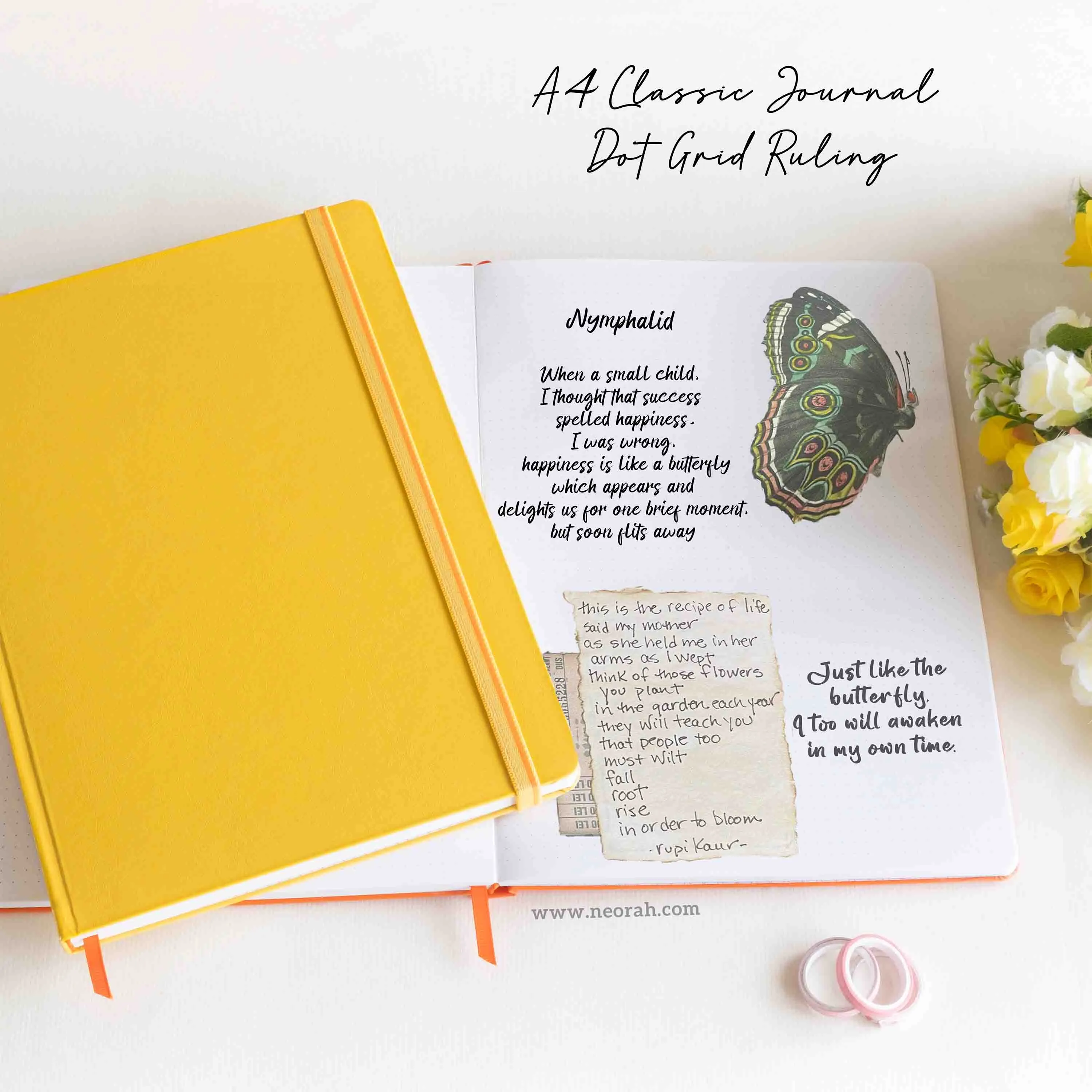 A4 - CLASSIC NOTEBOOK - HARDCOVER