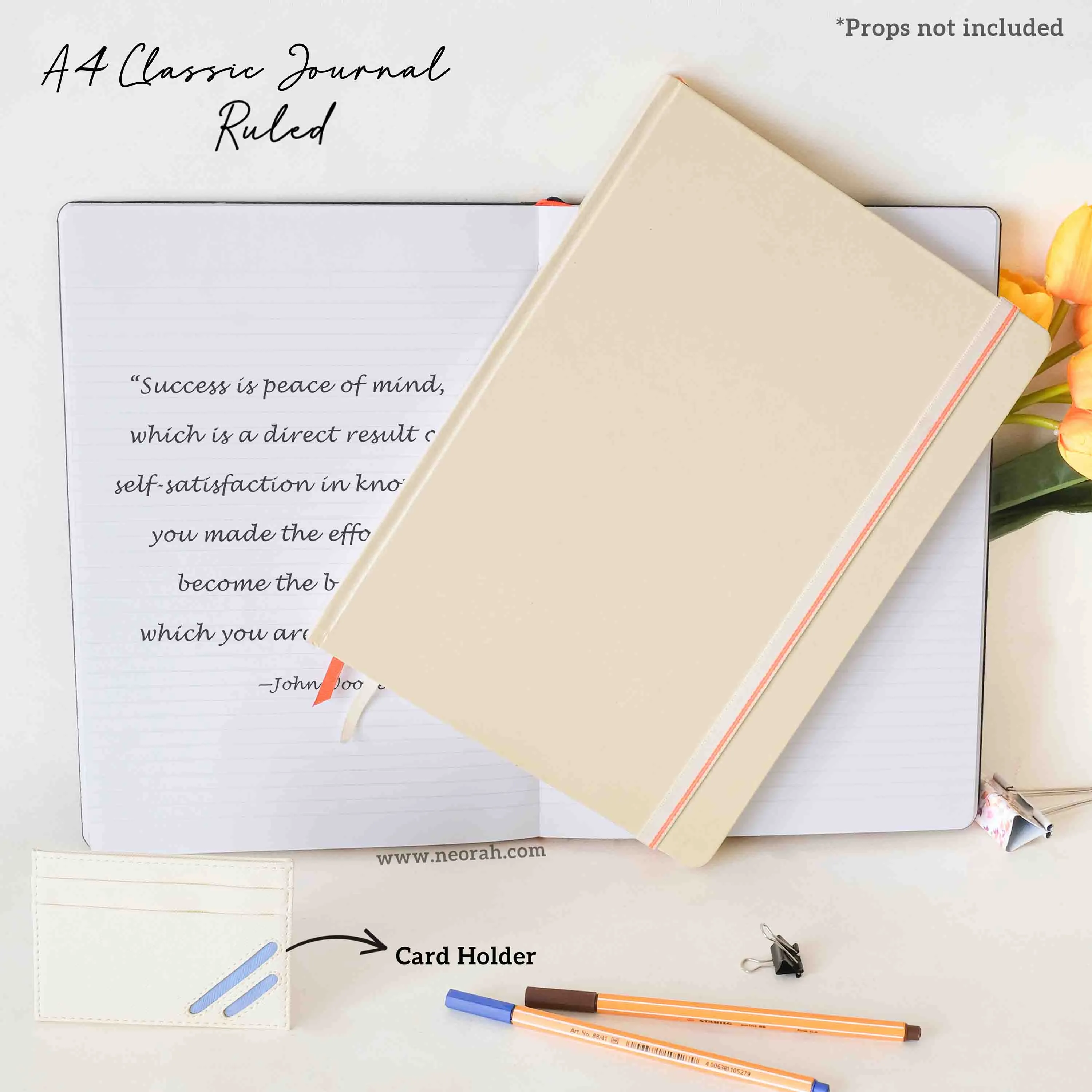 A4 - CLASSIC NOTEBOOK - HARDCOVER
