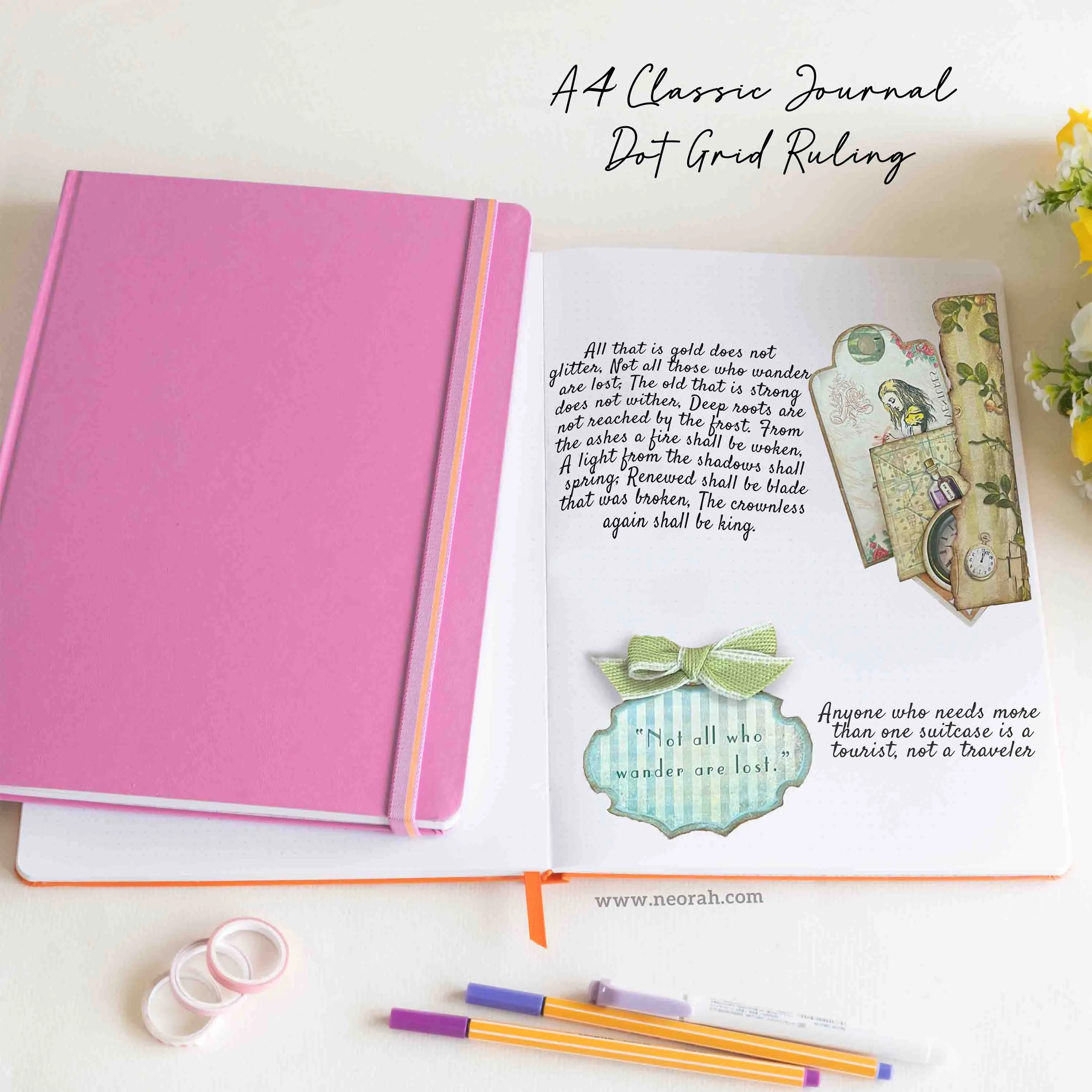 A4 - CLASSIC NOTEBOOK - HARDCOVER