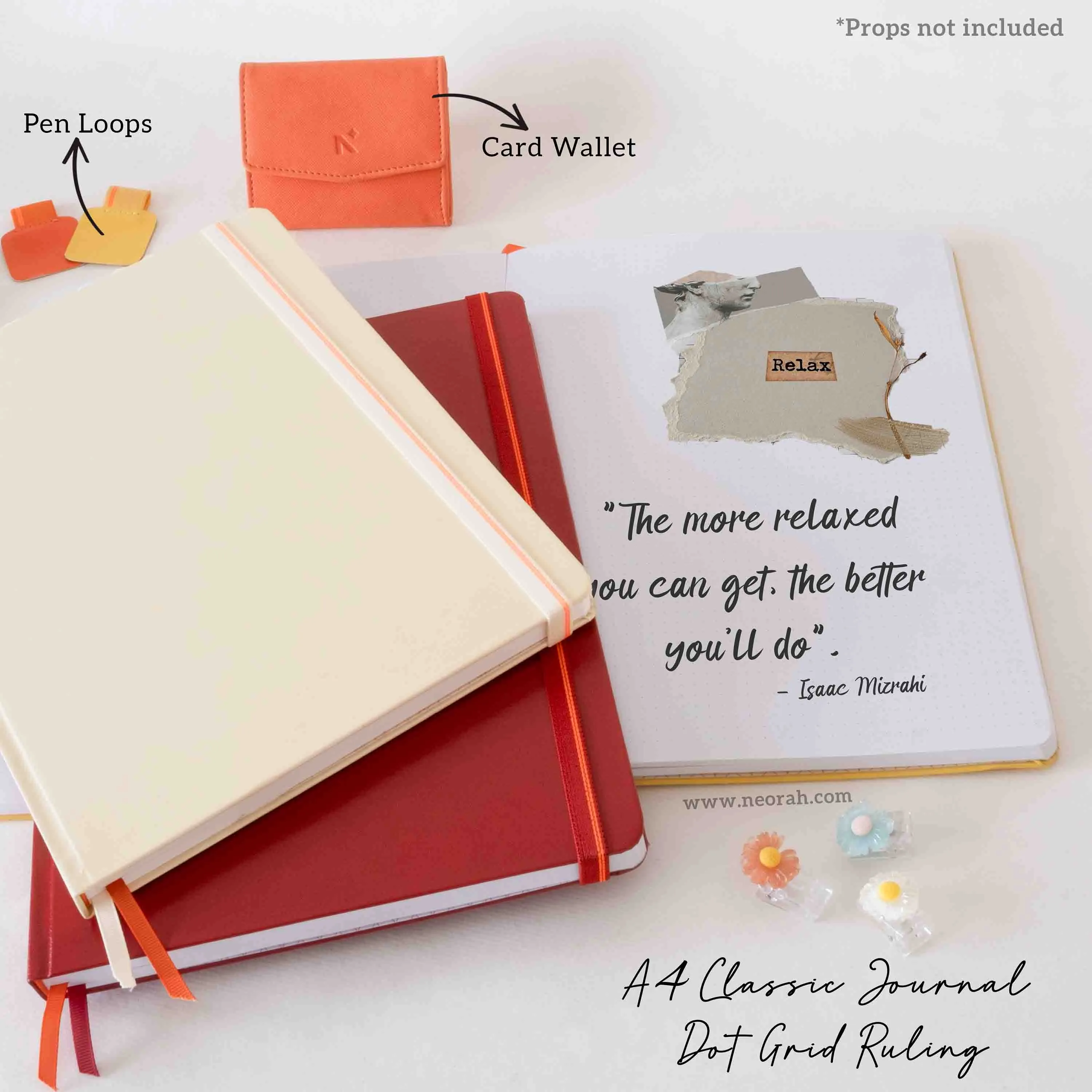 A4 - CLASSIC NOTEBOOK - HARDCOVER