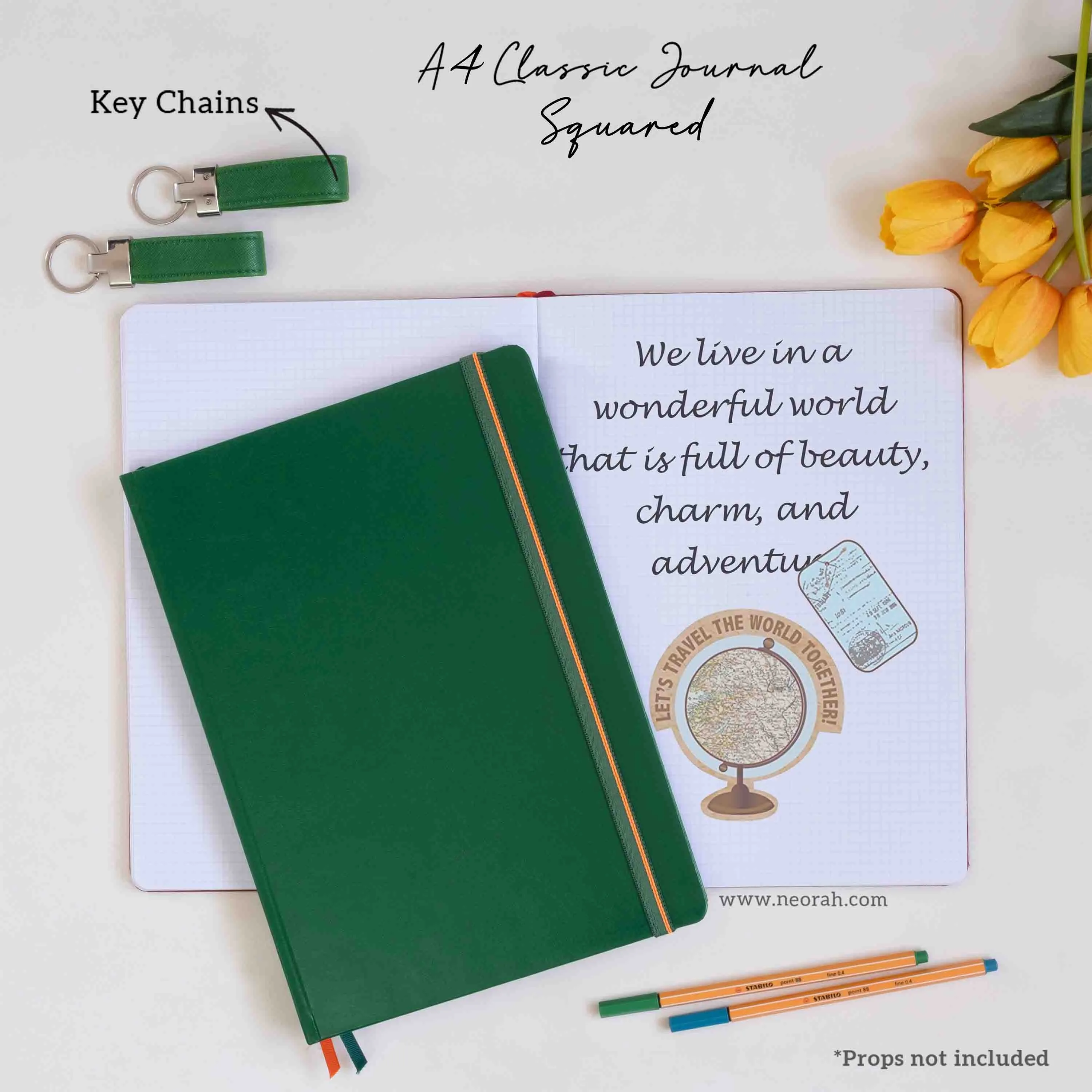 A4 - CLASSIC NOTEBOOK - HARDCOVER