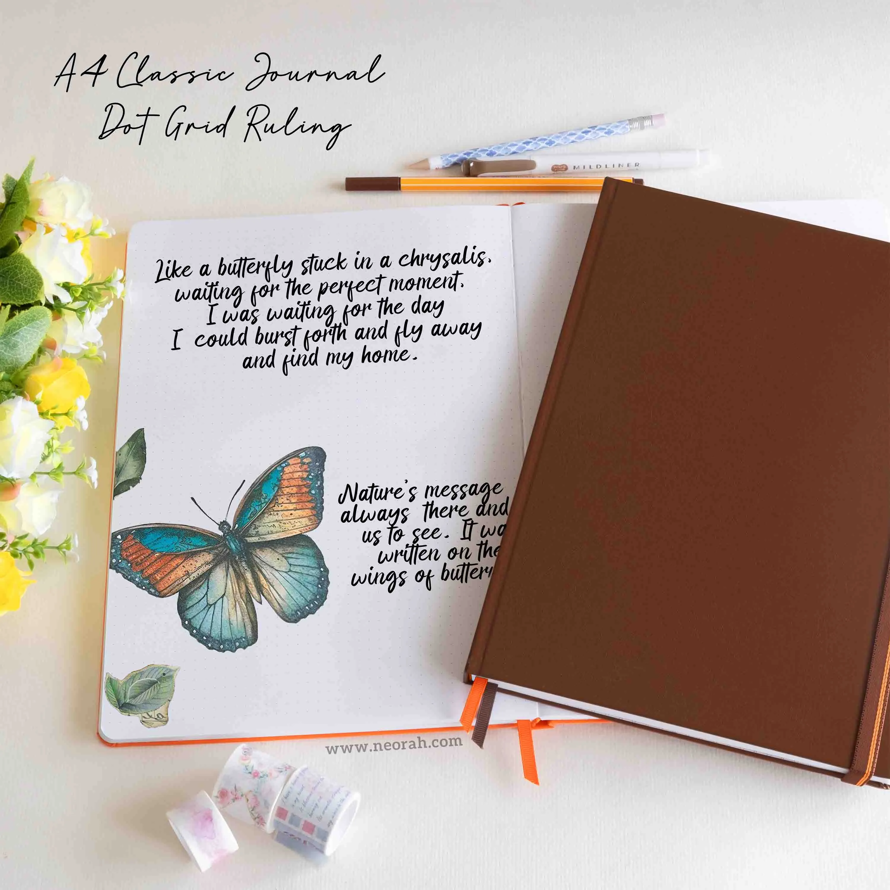 A4 - CLASSIC NOTEBOOK - HARDCOVER