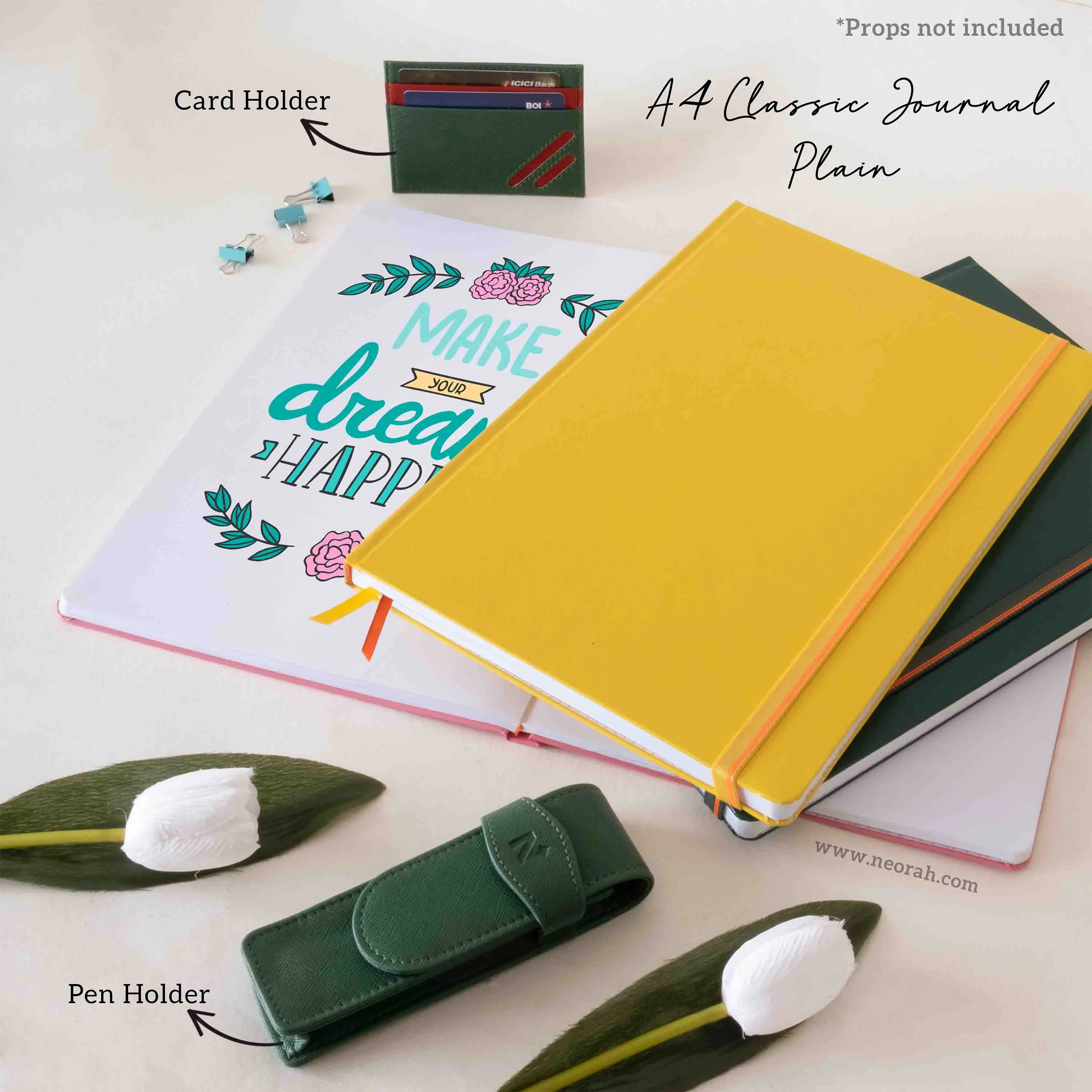A4 - CLASSIC NOTEBOOK - HARDCOVER