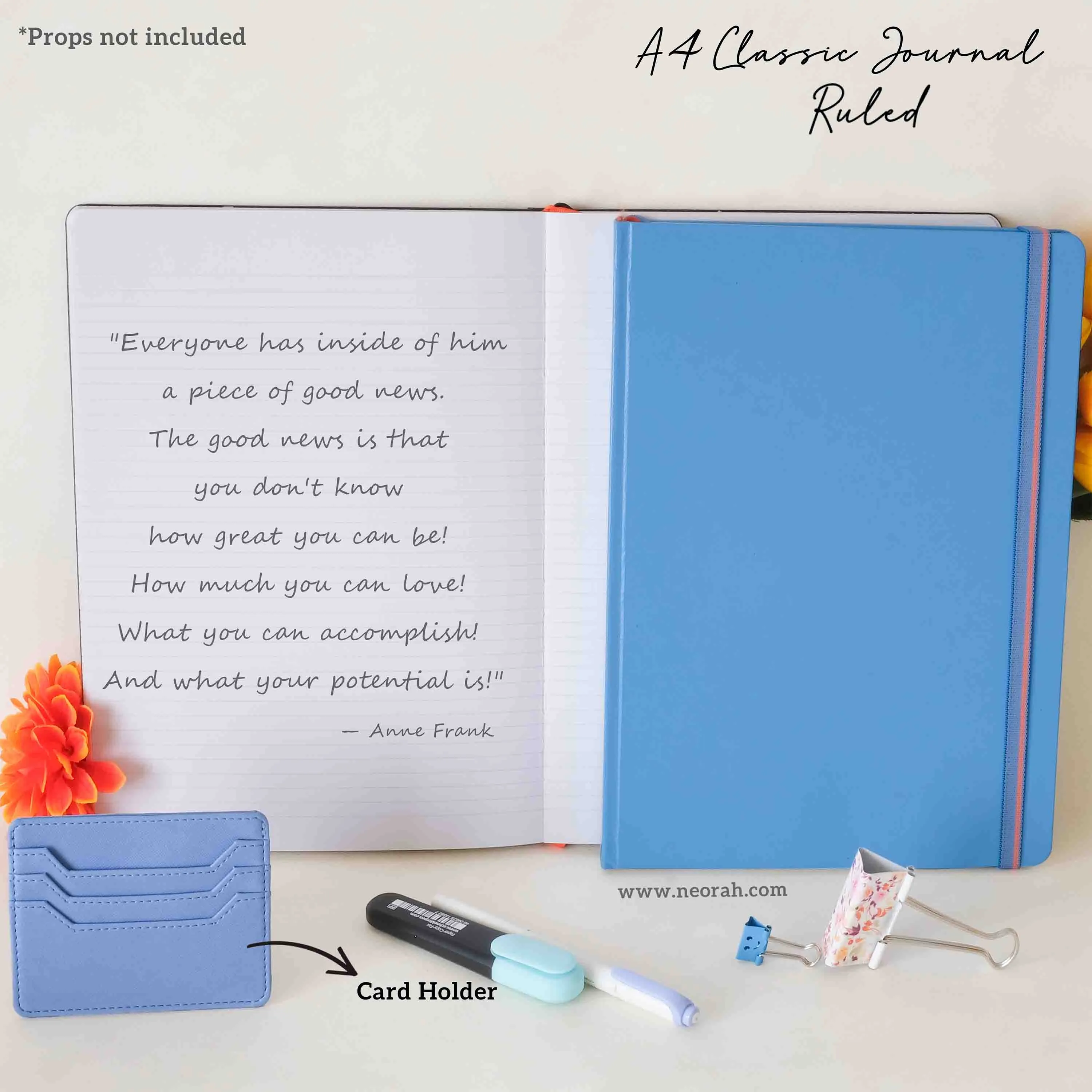 A4 - CLASSIC NOTEBOOK - HARDCOVER