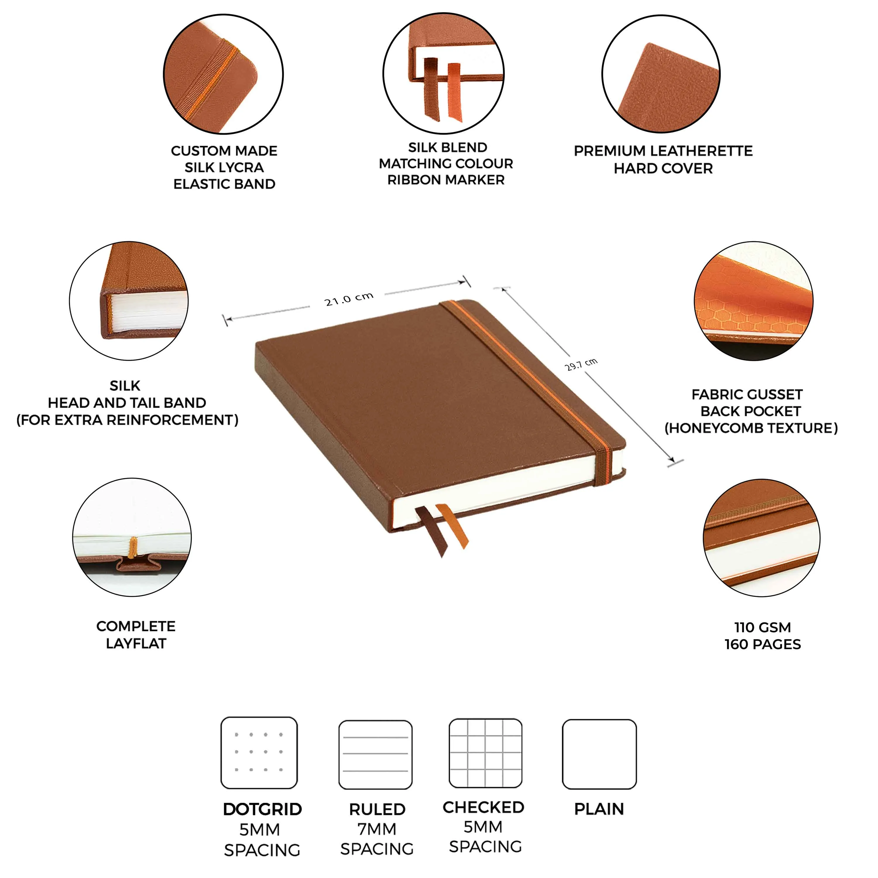 A4 - CLASSIC NOTEBOOK - HARDCOVER