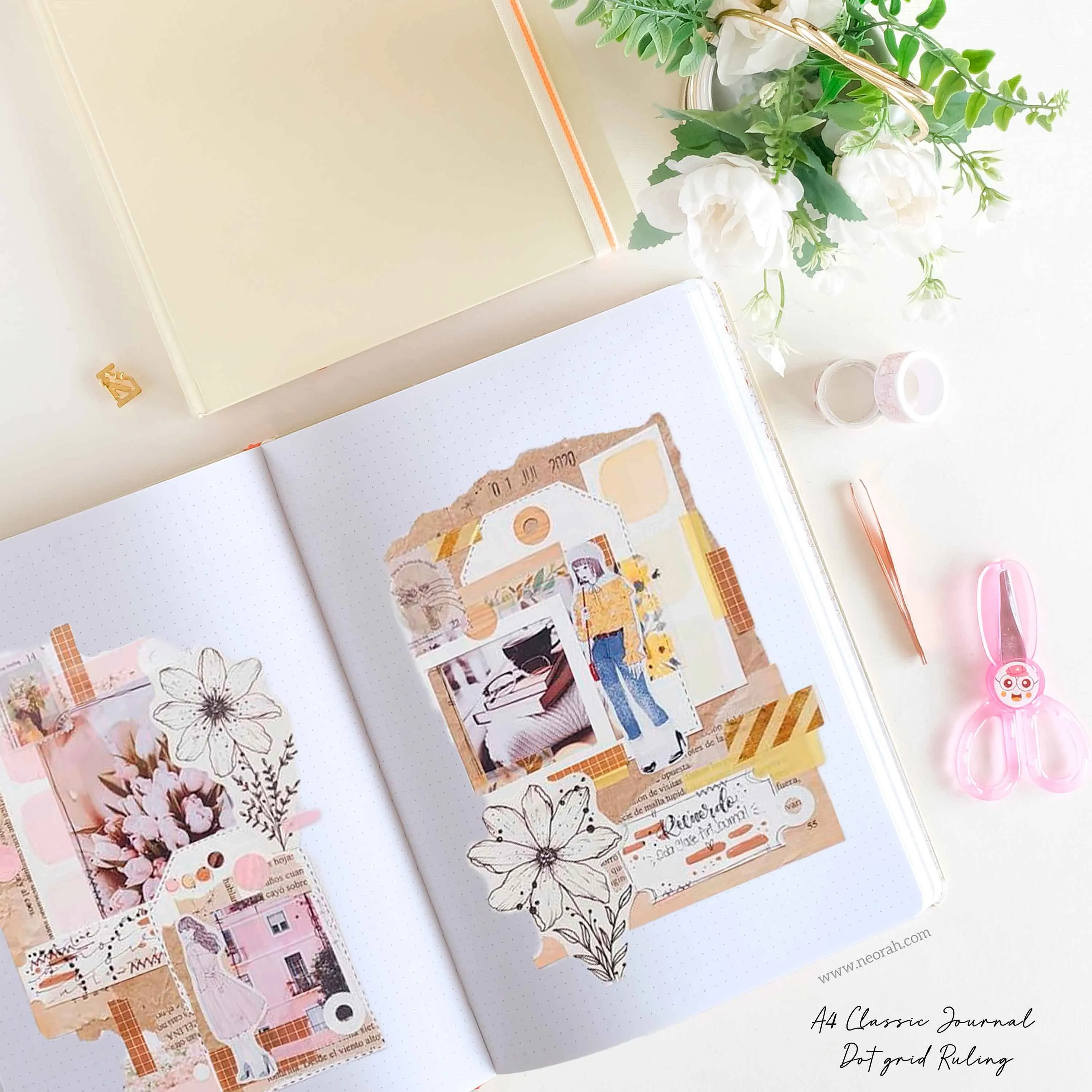 A4 - CLASSIC NOTEBOOK - HARDCOVER