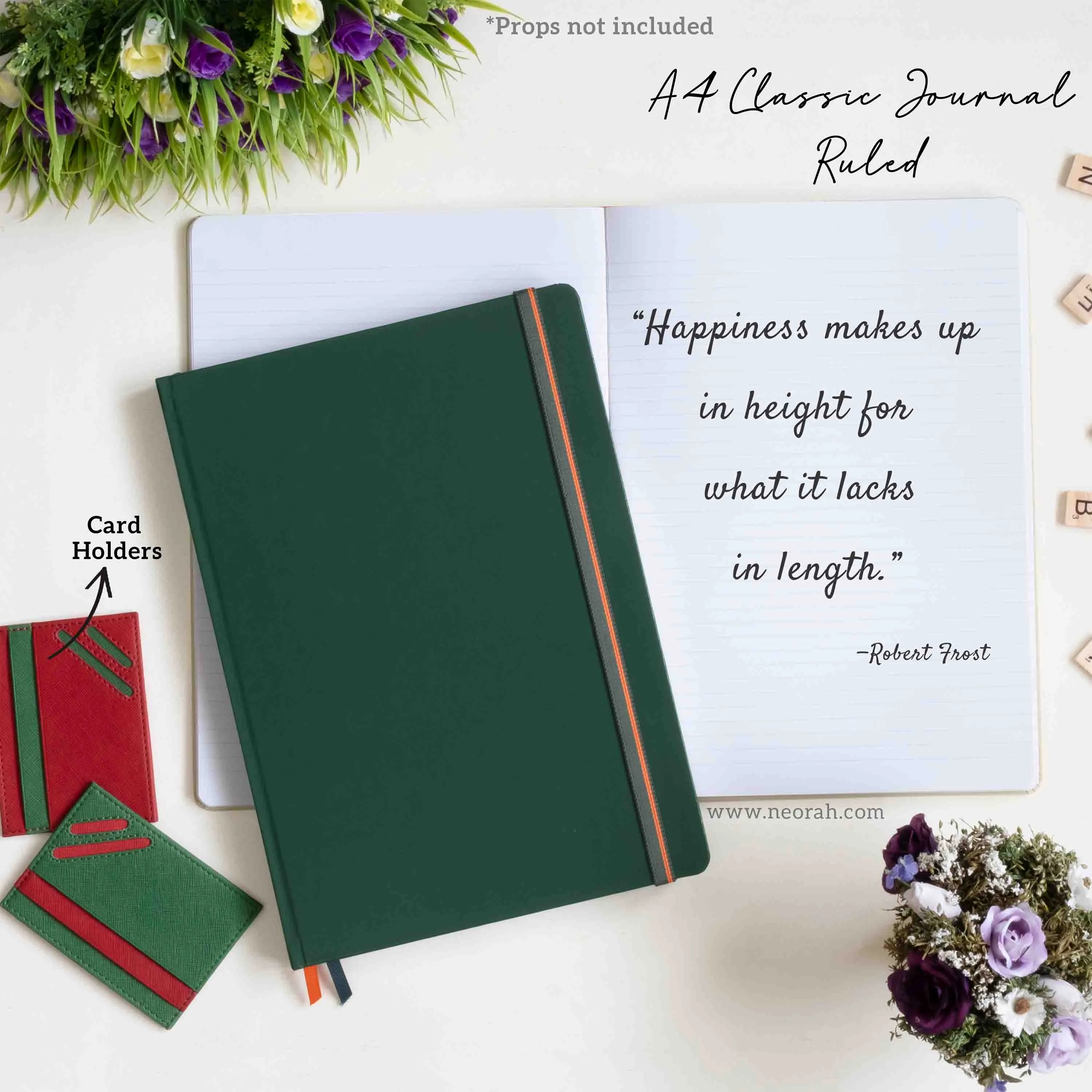 A4 - CLASSIC NOTEBOOK - HARDCOVER