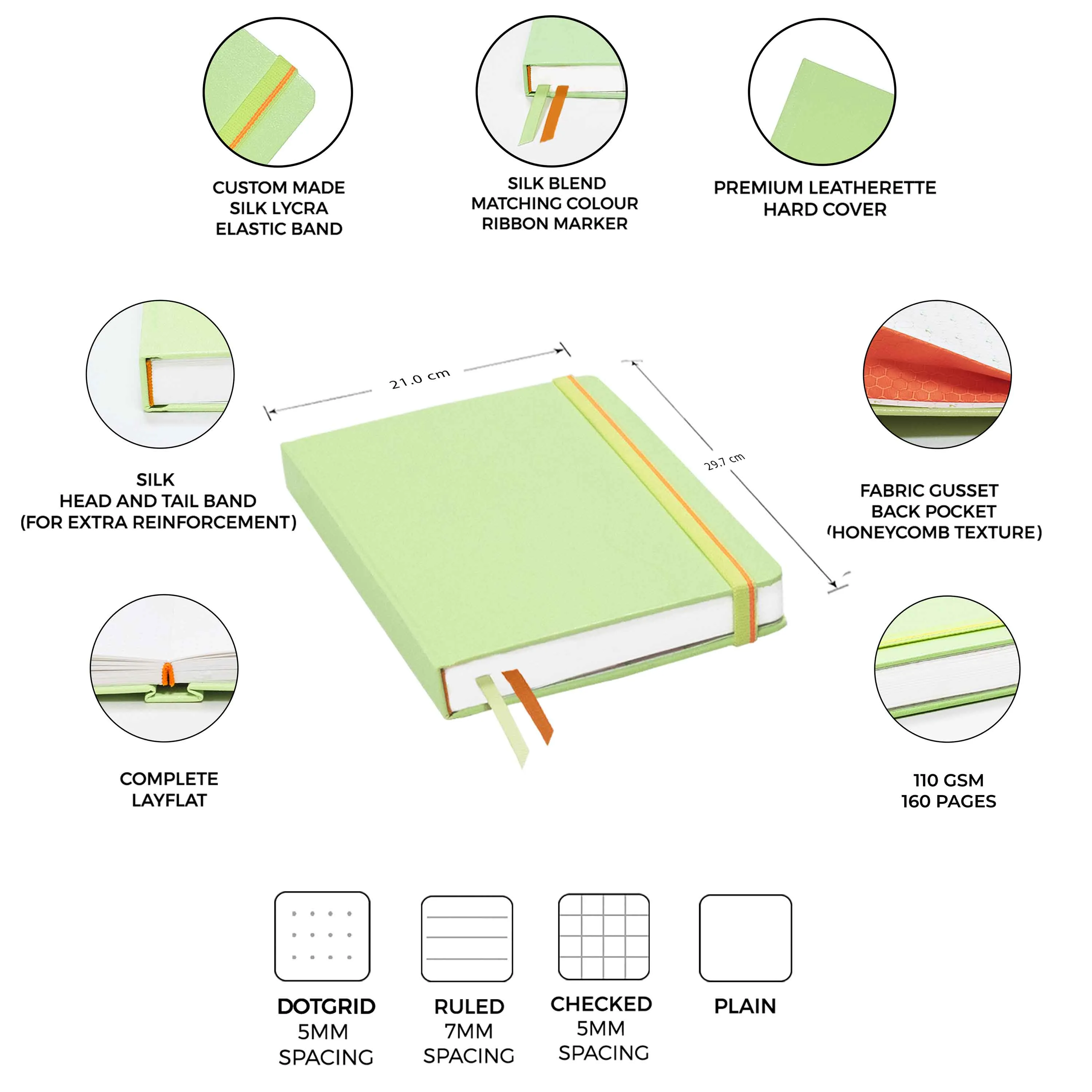A4 - CLASSIC NOTEBOOK - HARDCOVER