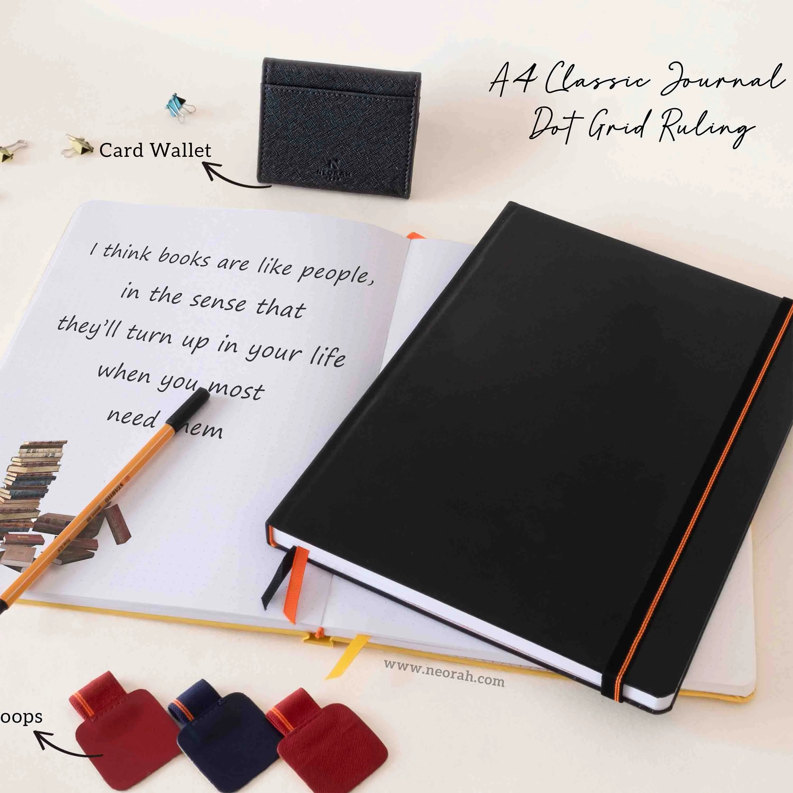 A4 - CLASSIC NOTEBOOK - HARDCOVER
