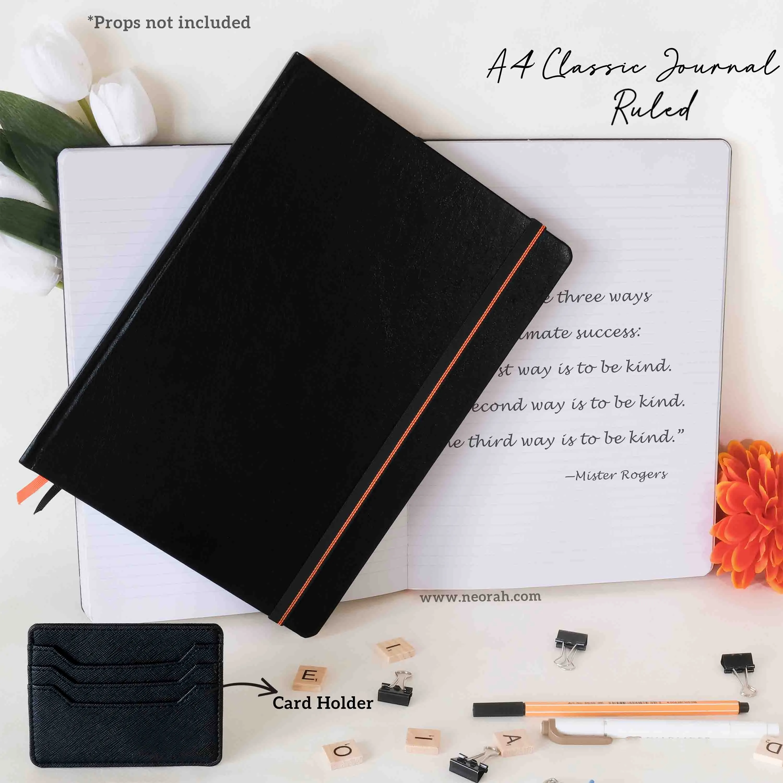 A4 - CLASSIC NOTEBOOK - HARDCOVER