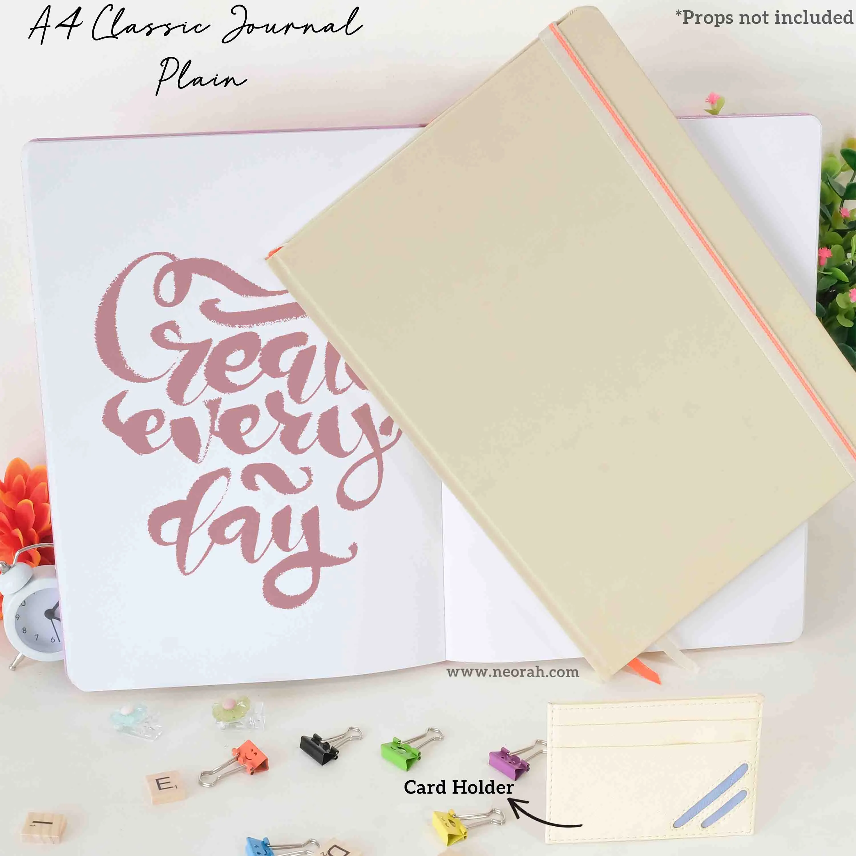 A4 - CLASSIC NOTEBOOK - HARDCOVER