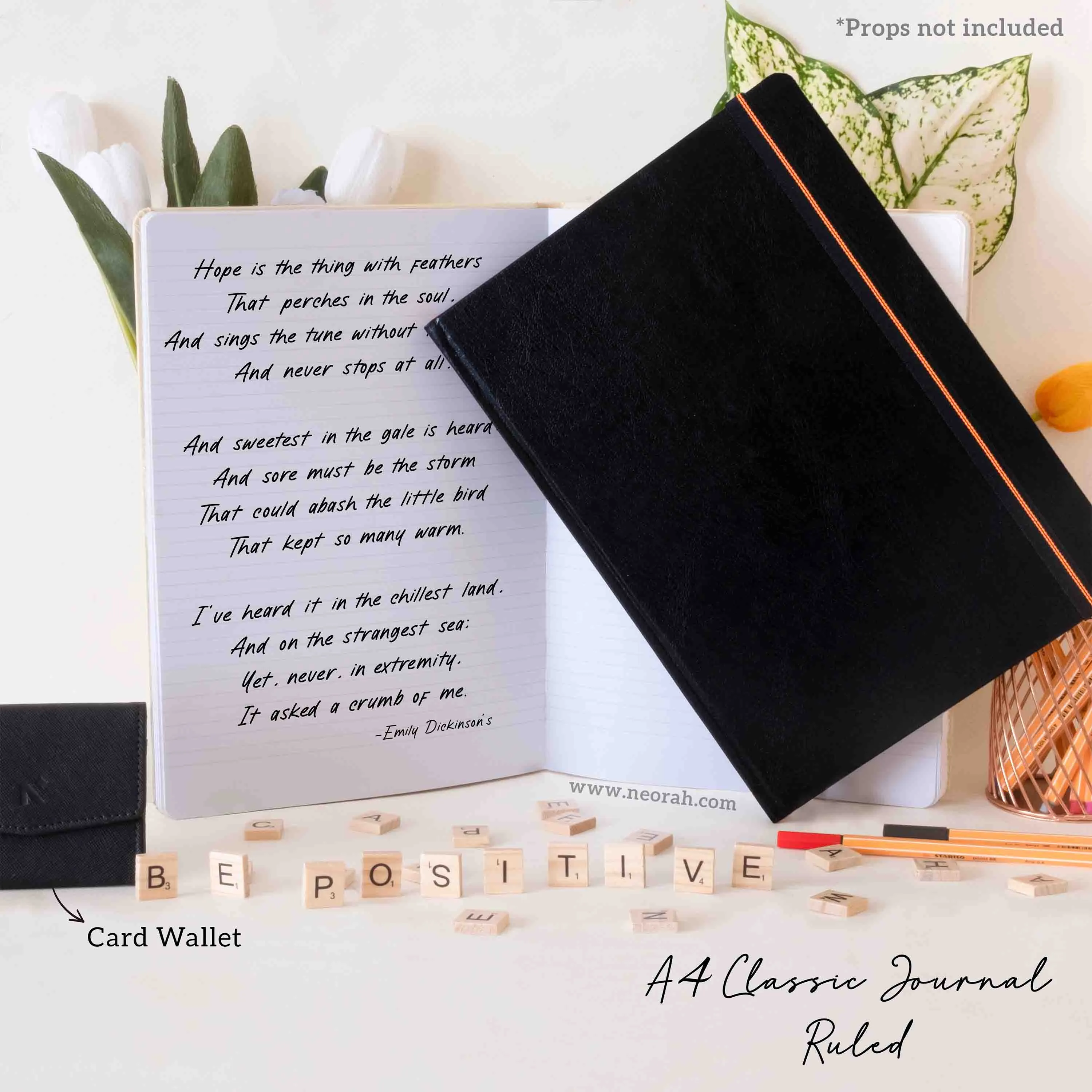 A4 - CLASSIC NOTEBOOK - HARDCOVER