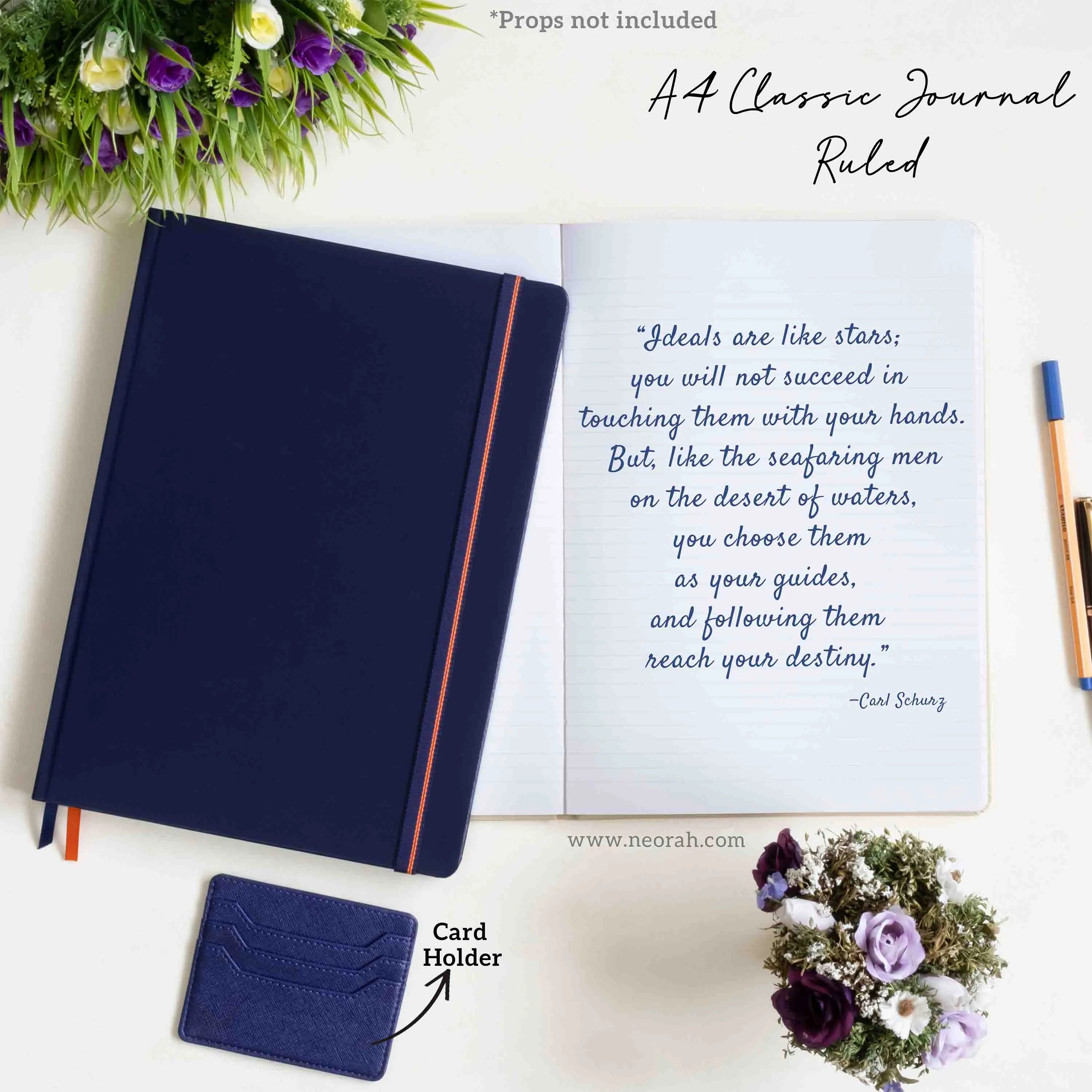 A4 - CLASSIC NOTEBOOK - HARDCOVER