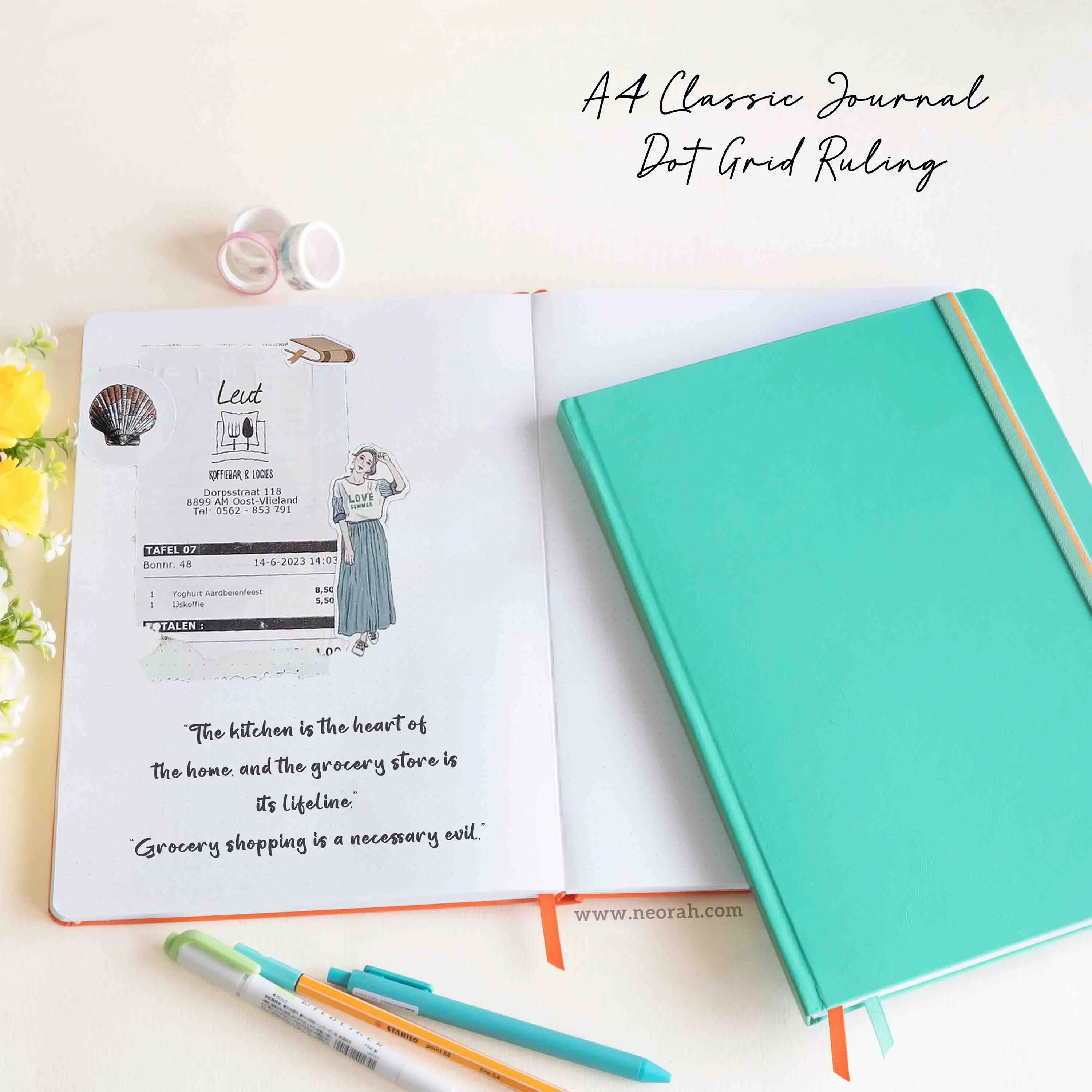 A4 - CLASSIC NOTEBOOK - HARDCOVER