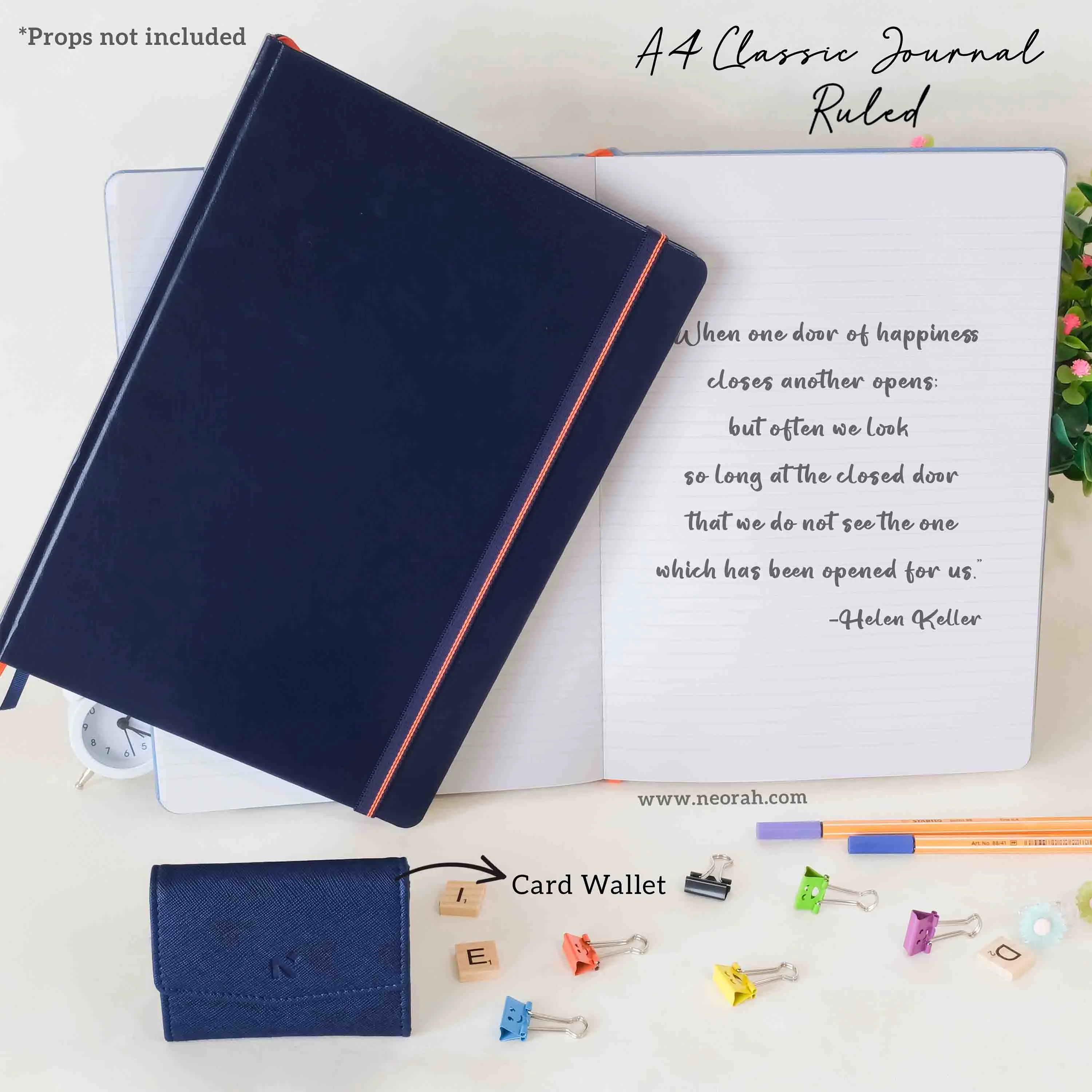 A4 - CLASSIC NOTEBOOK - HARDCOVER