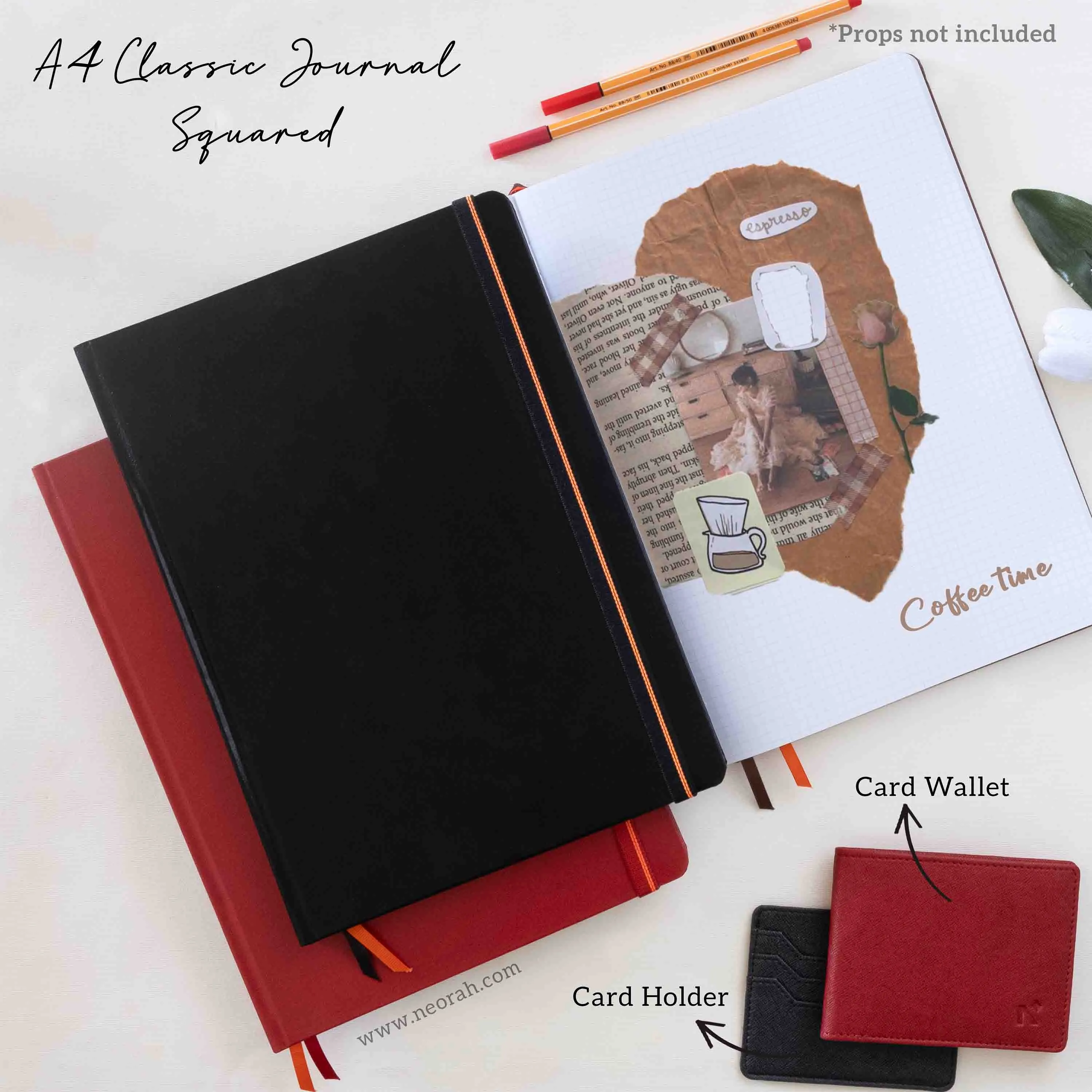 A4 - CLASSIC NOTEBOOK - HARDCOVER