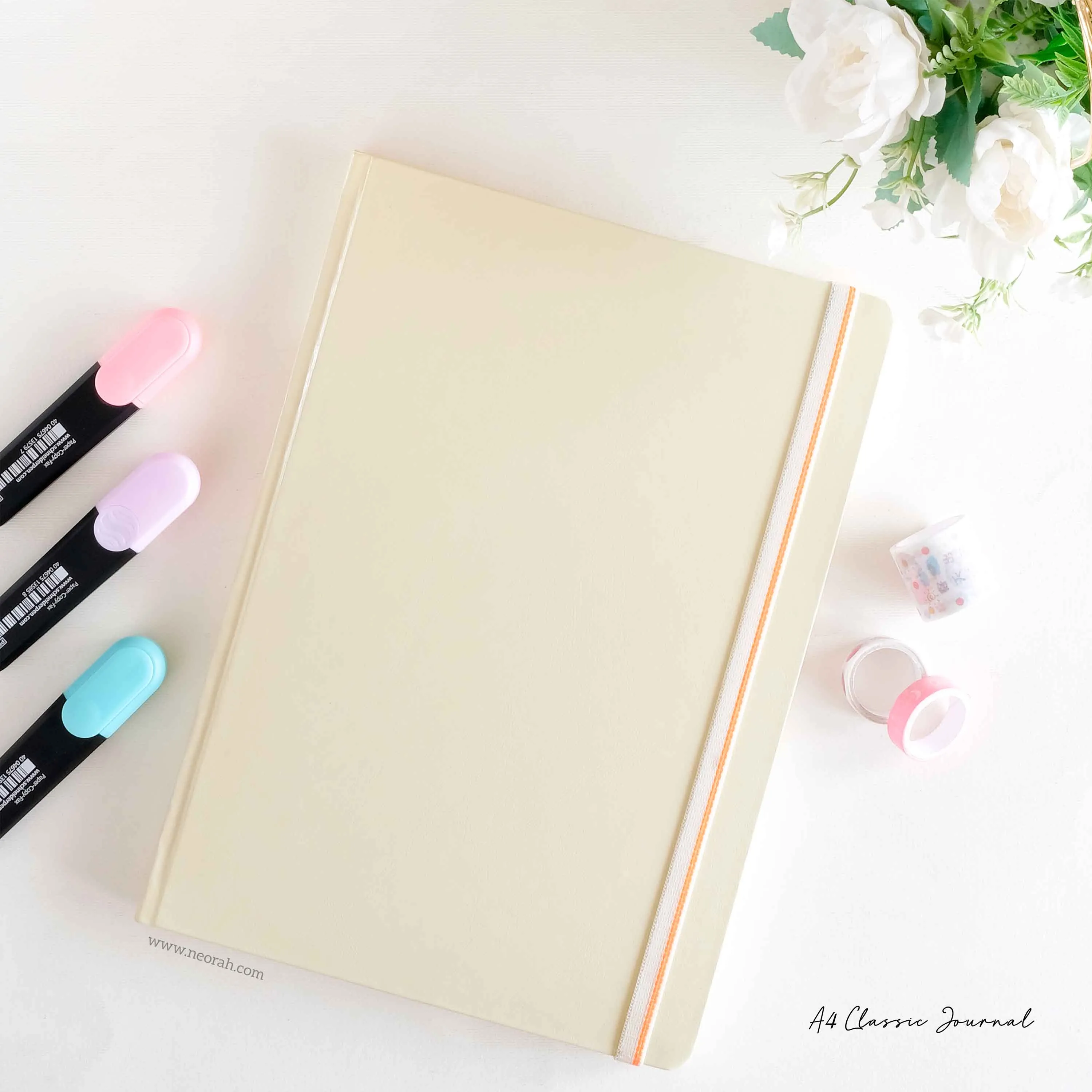 A4 - CLASSIC NOTEBOOK - HARDCOVER