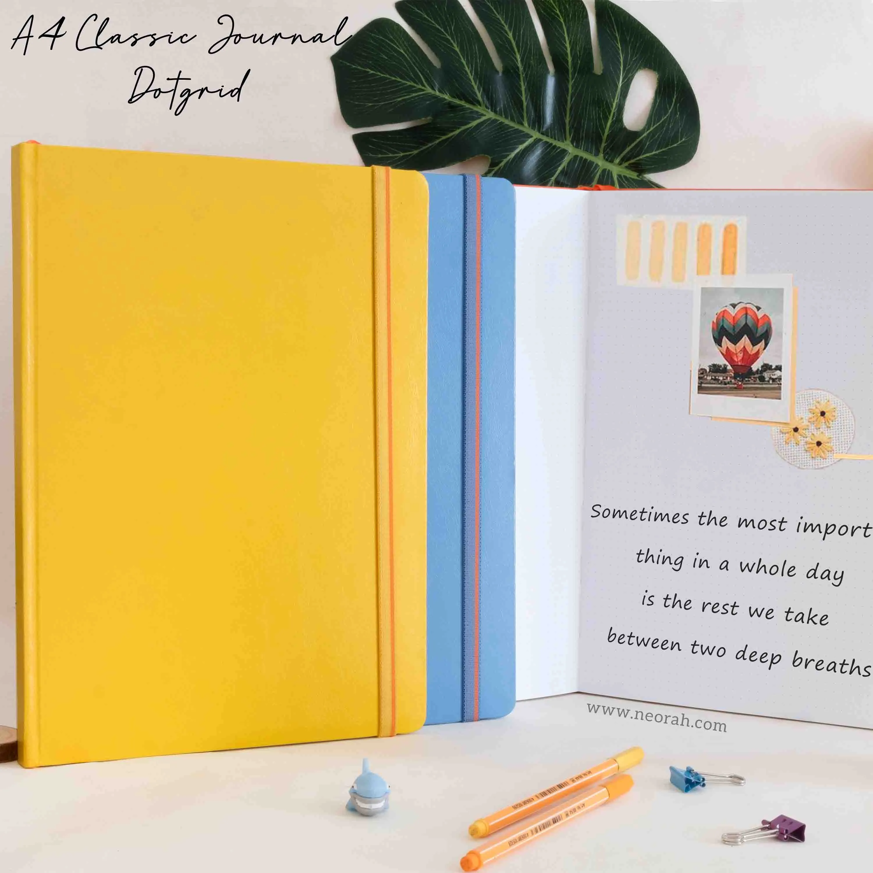 A4 - CLASSIC NOTEBOOK - HARDCOVER