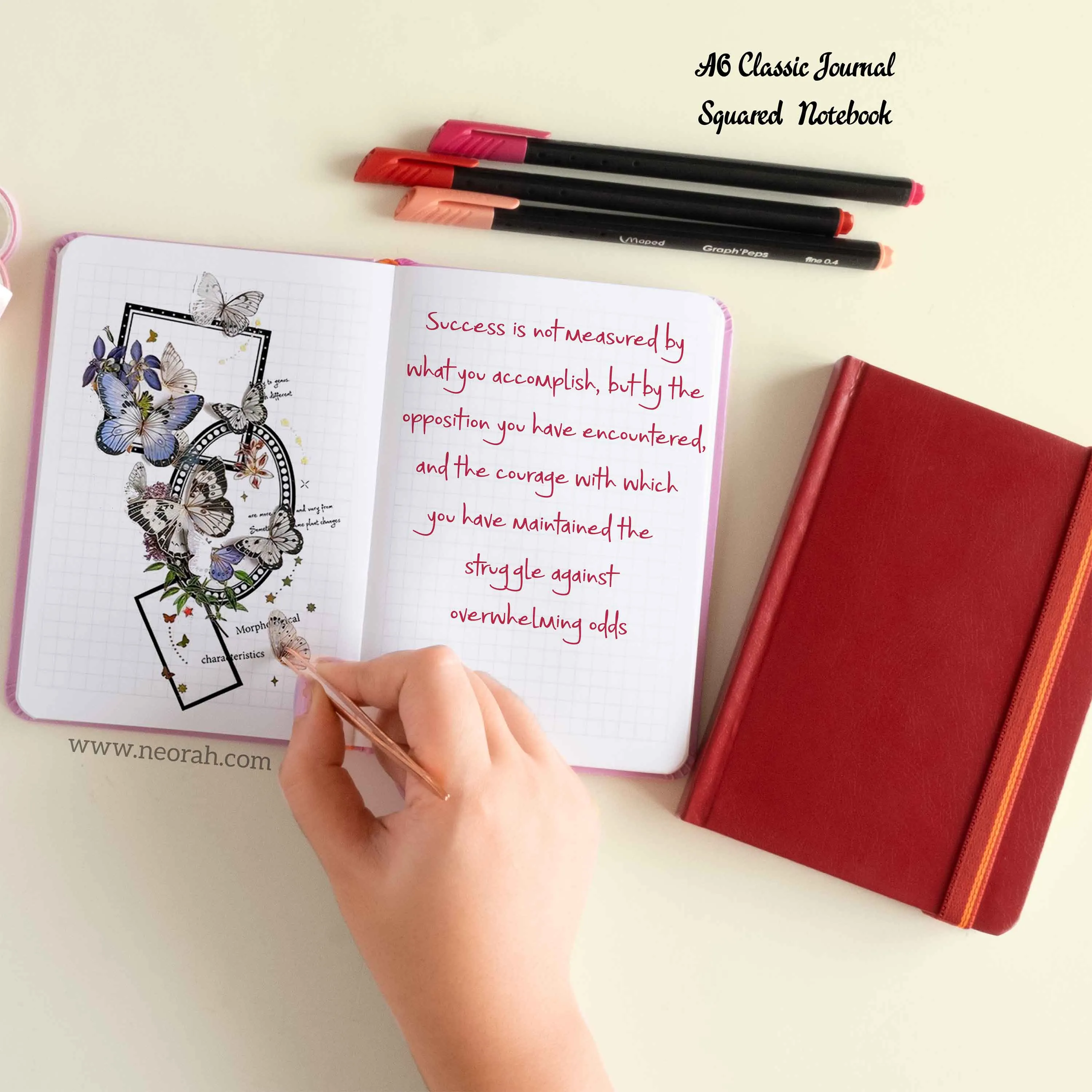 A6 - CLASSIC NOTEBOOK - HARDCOVER