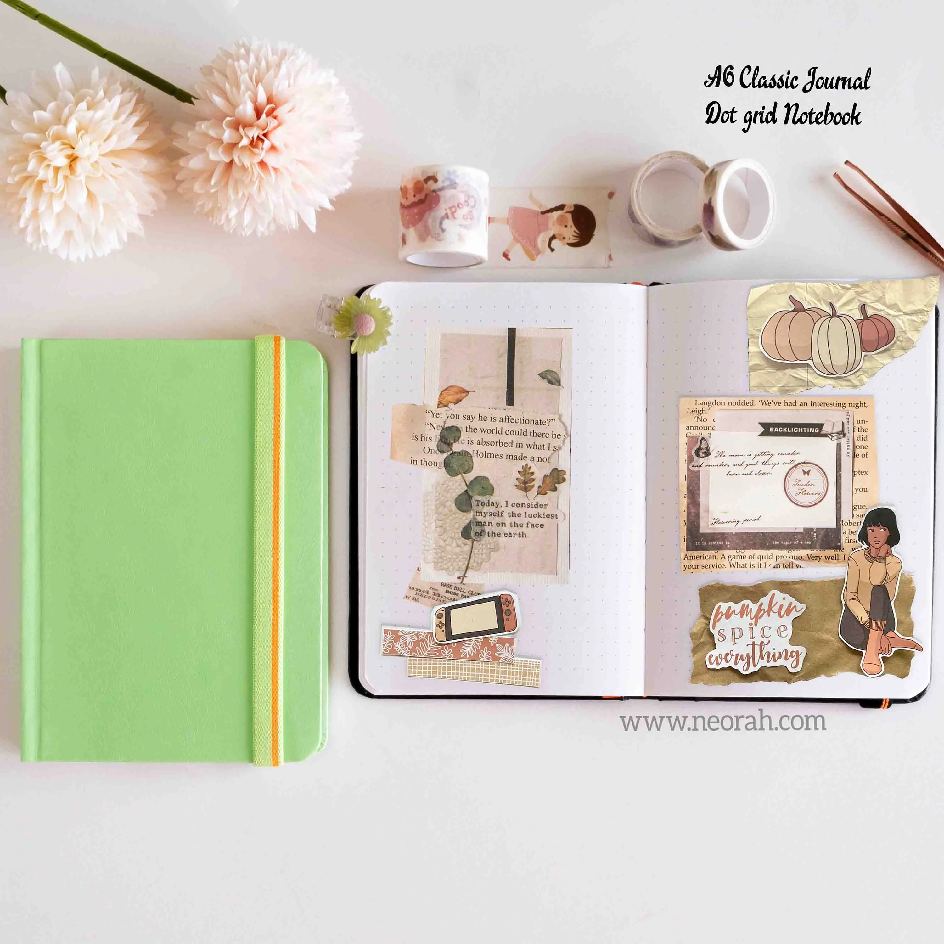 A6 - CLASSIC NOTEBOOK - HARDCOVER