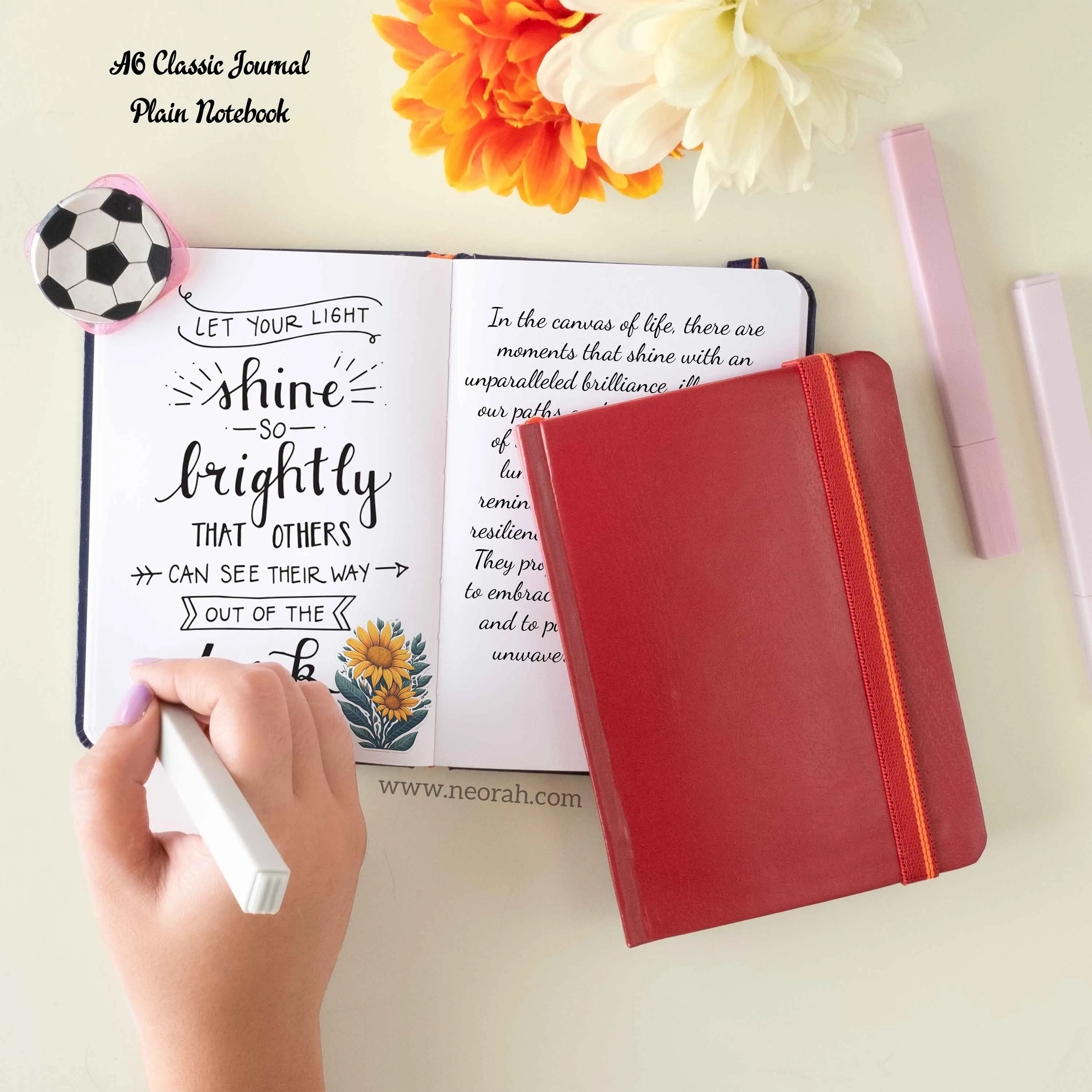 A6 - CLASSIC NOTEBOOK - HARDCOVER