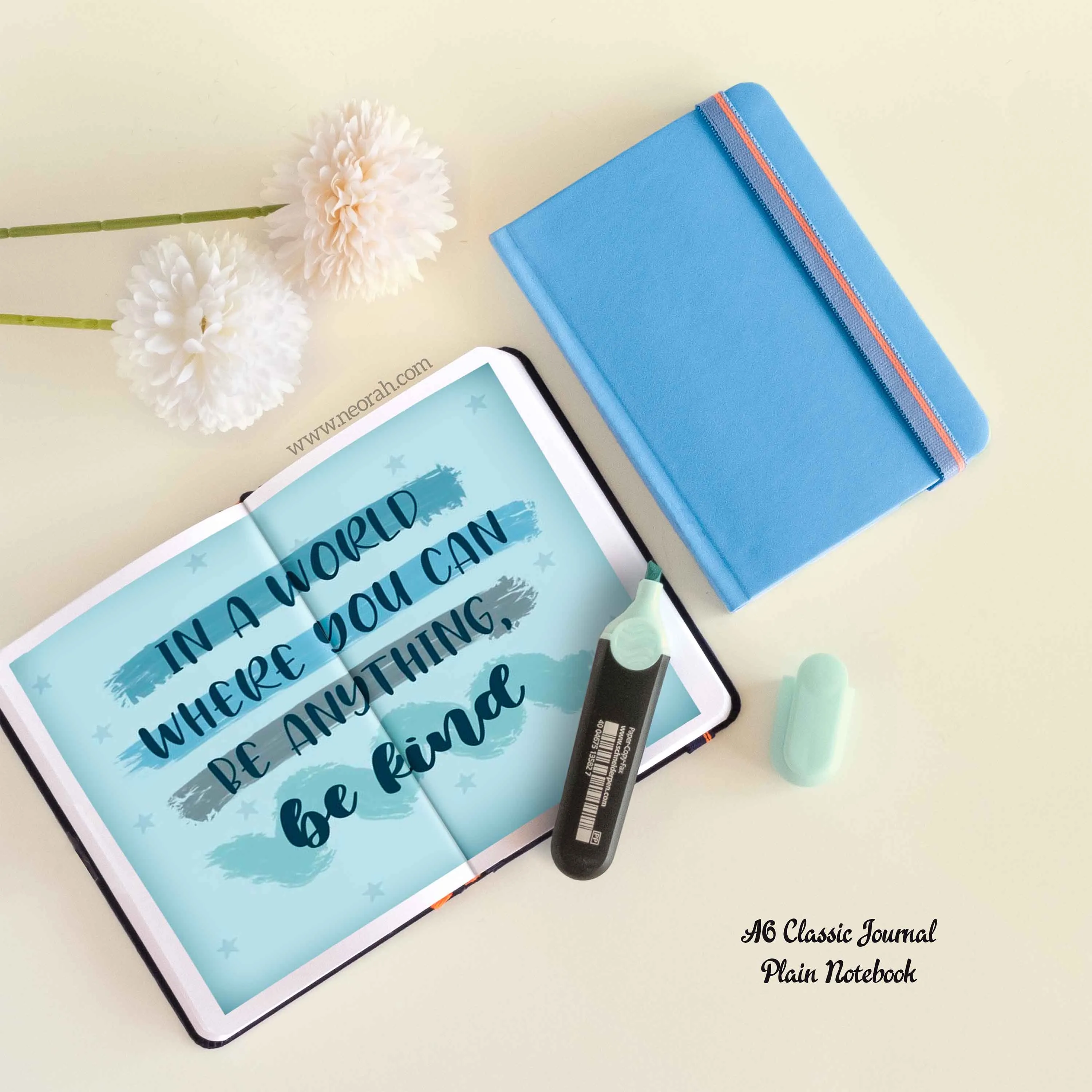 A6 - CLASSIC NOTEBOOK - HARDCOVER