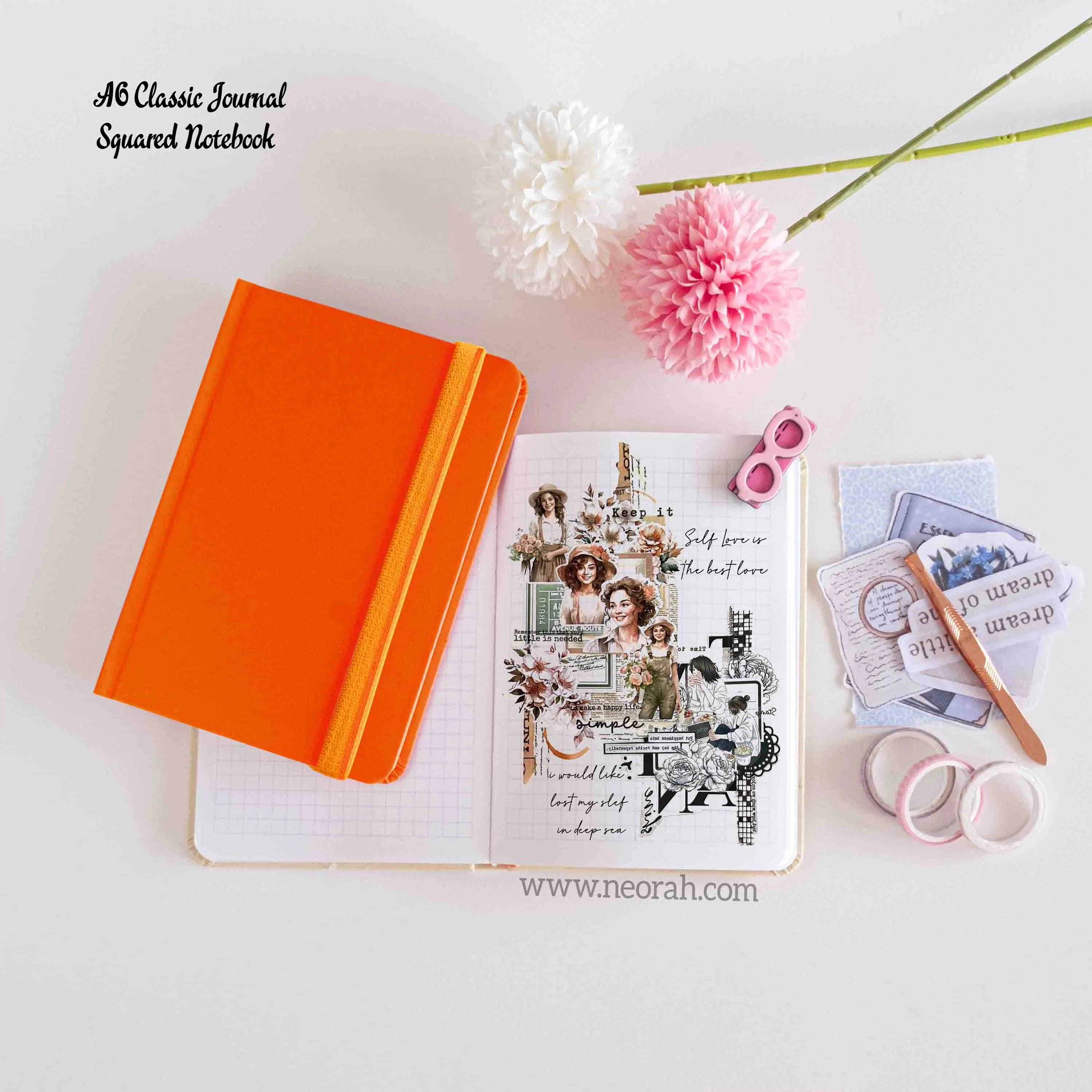 A6 - CLASSIC NOTEBOOK - HARDCOVER