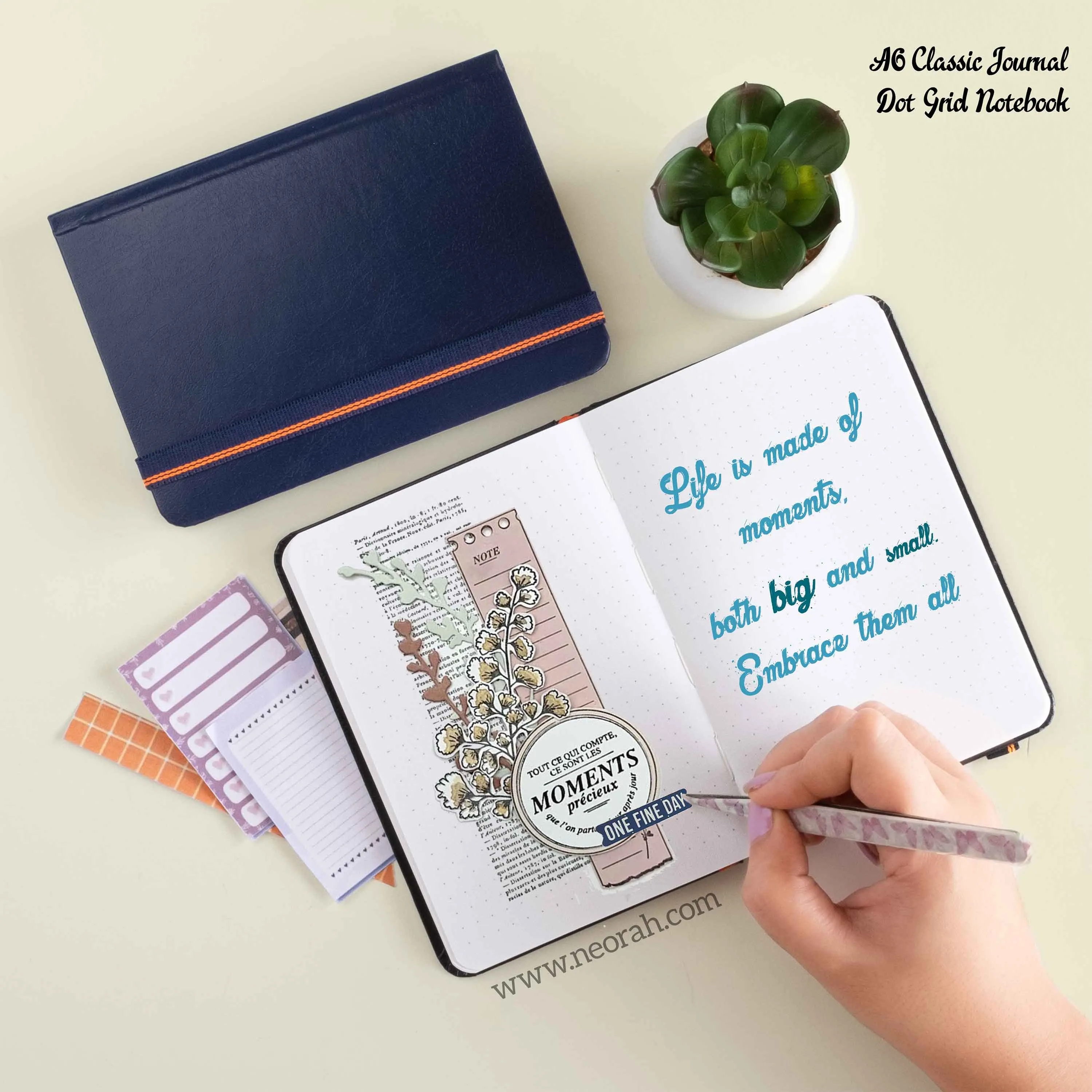A6 - CLASSIC NOTEBOOK - HARDCOVER