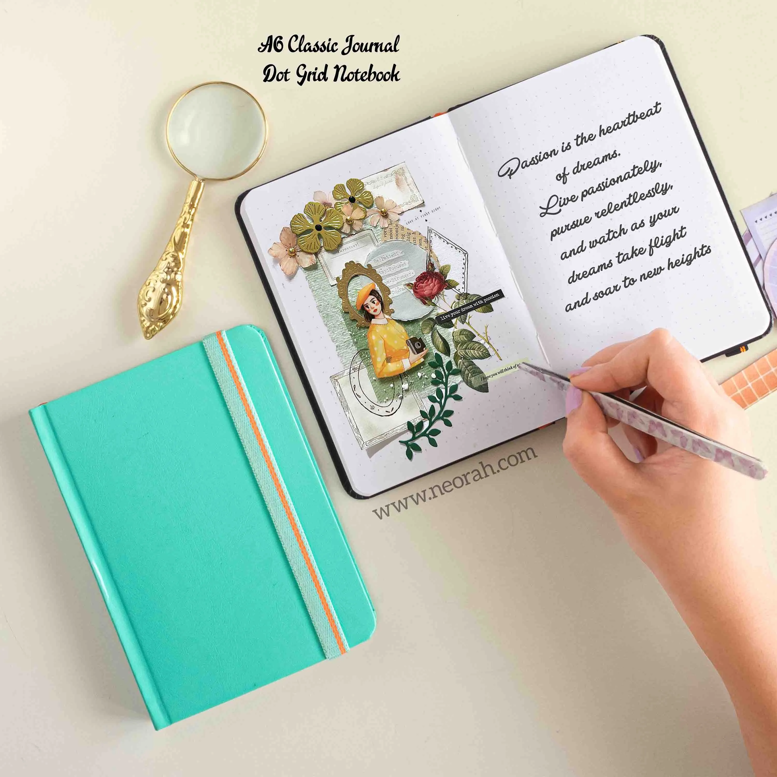 A6 - CLASSIC NOTEBOOK - HARDCOVER