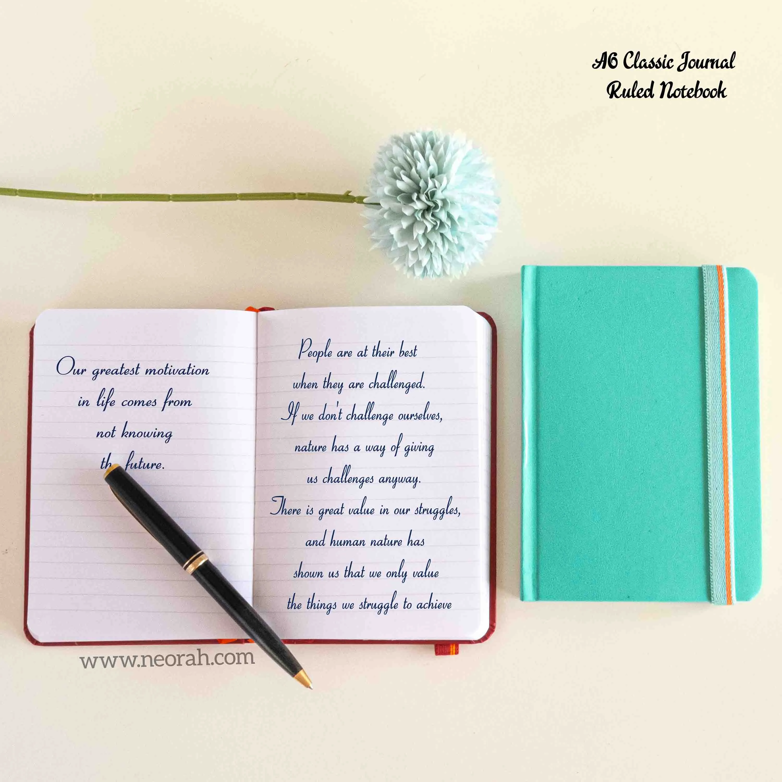 A6 - CLASSIC NOTEBOOK - HARDCOVER