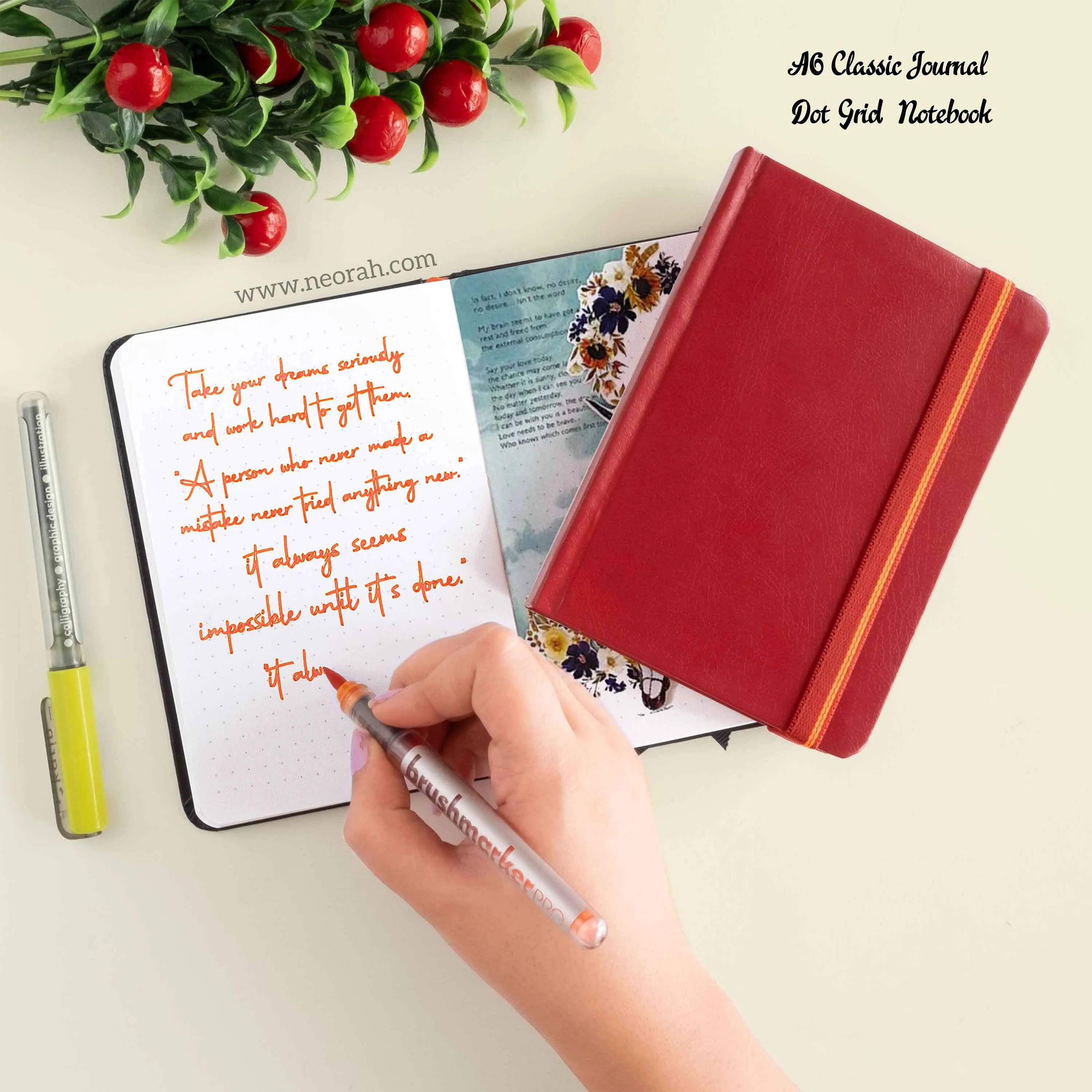 A6 - CLASSIC NOTEBOOK - HARDCOVER