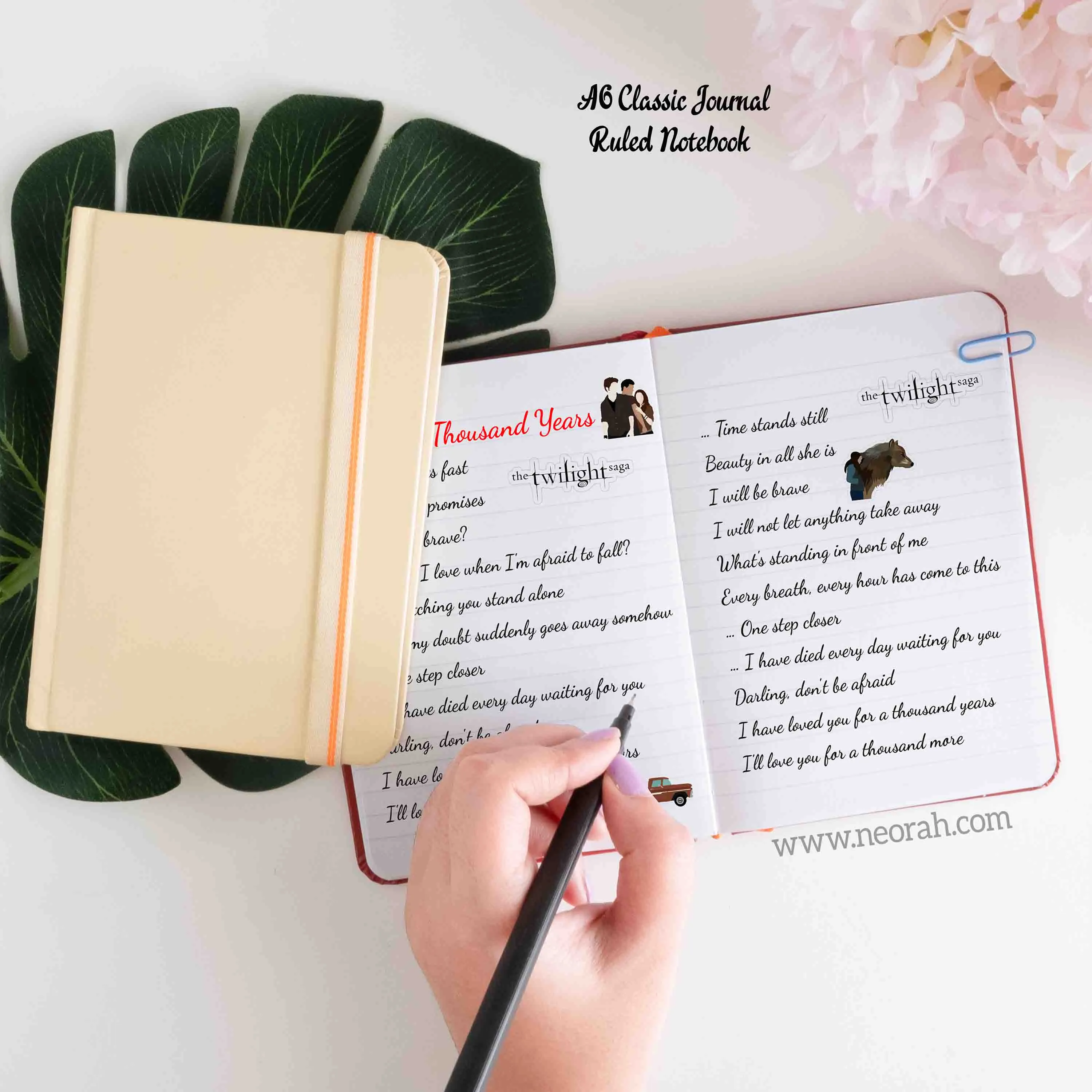 A6 - CLASSIC NOTEBOOK - HARDCOVER