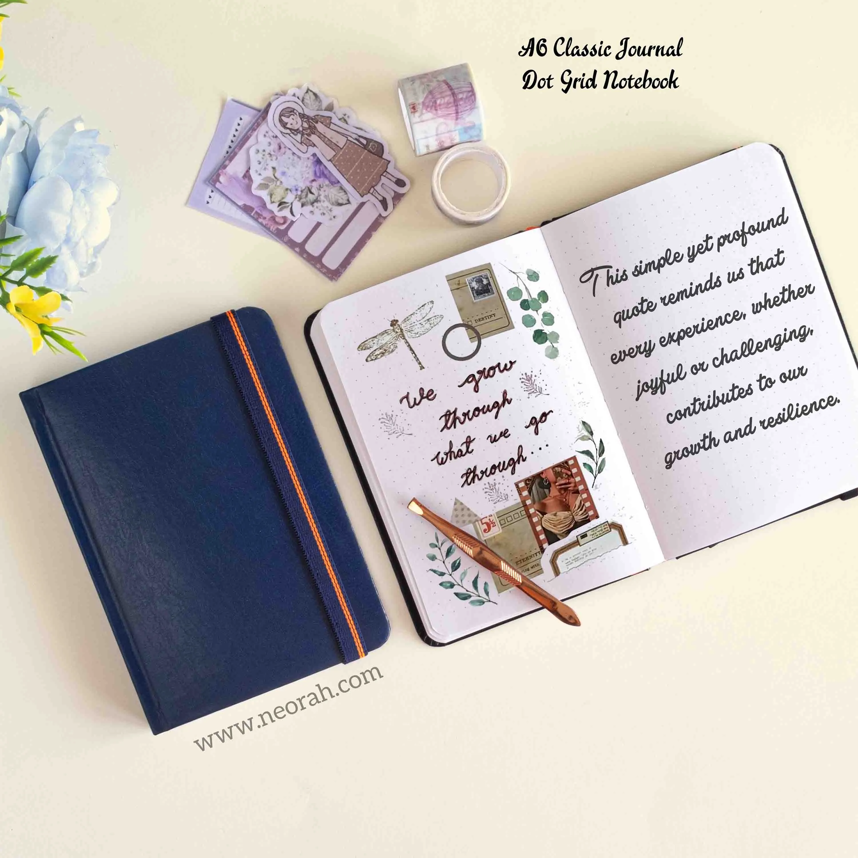 A6 - CLASSIC NOTEBOOK - HARDCOVER