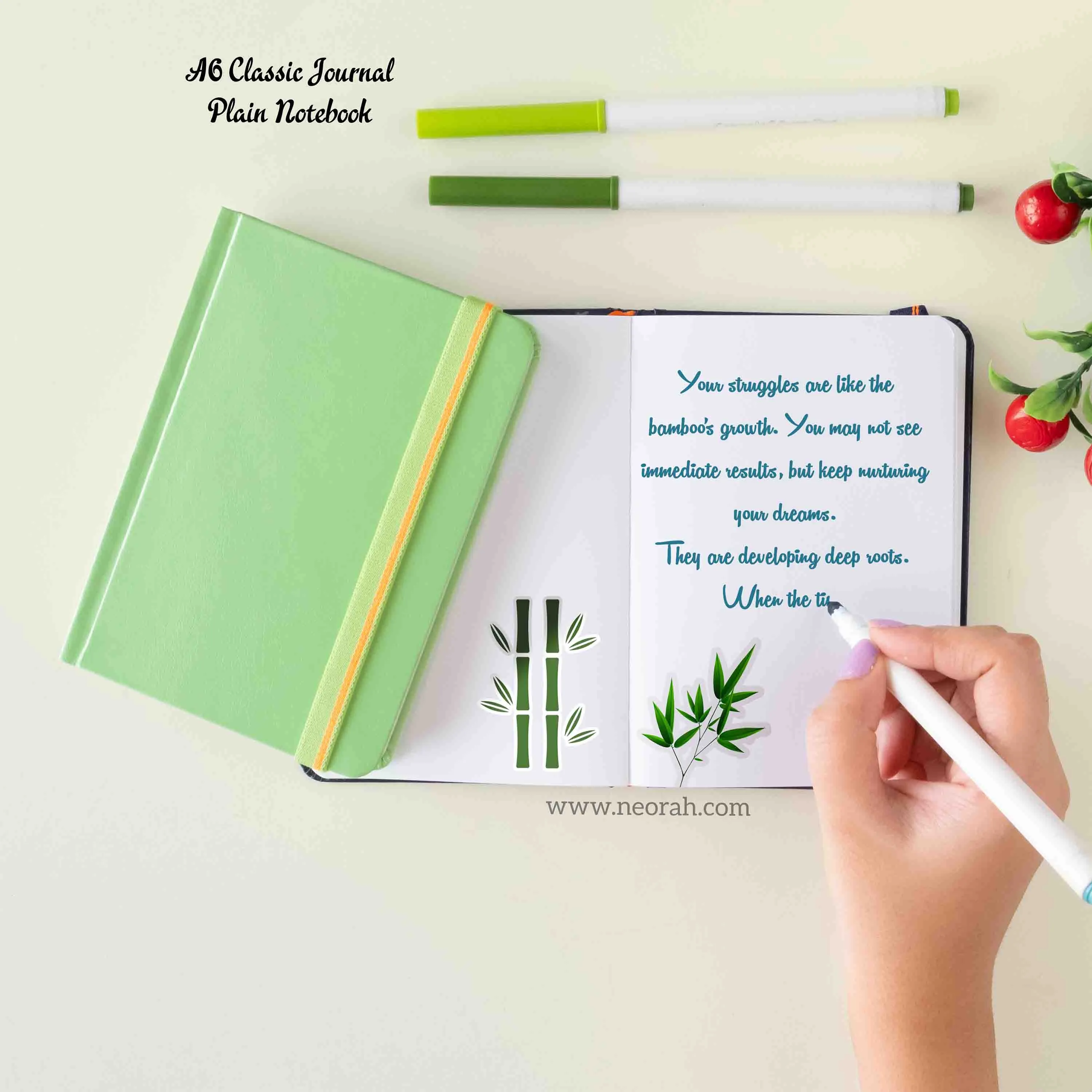 A6 - CLASSIC NOTEBOOK - HARDCOVER