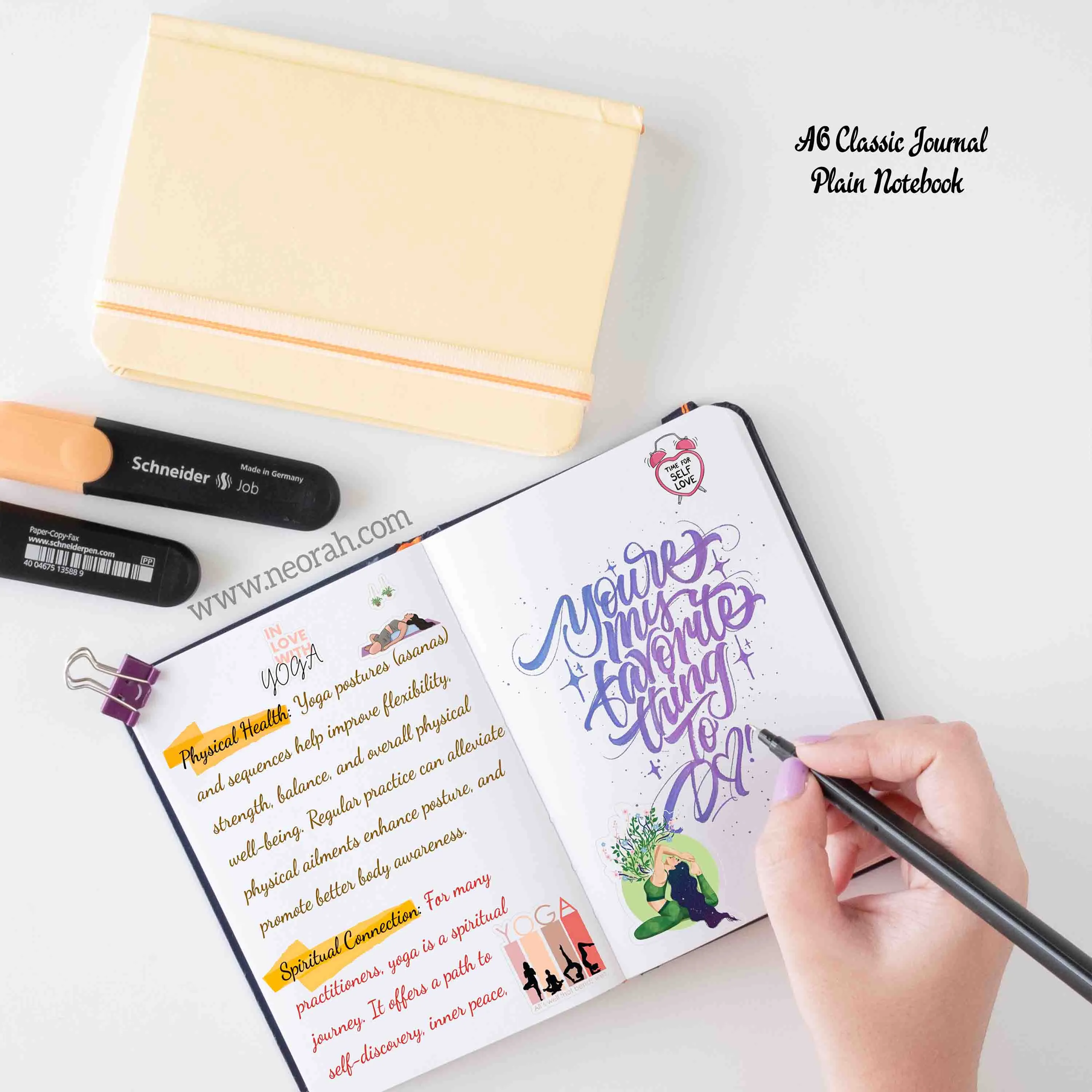 A6 - CLASSIC NOTEBOOK - HARDCOVER