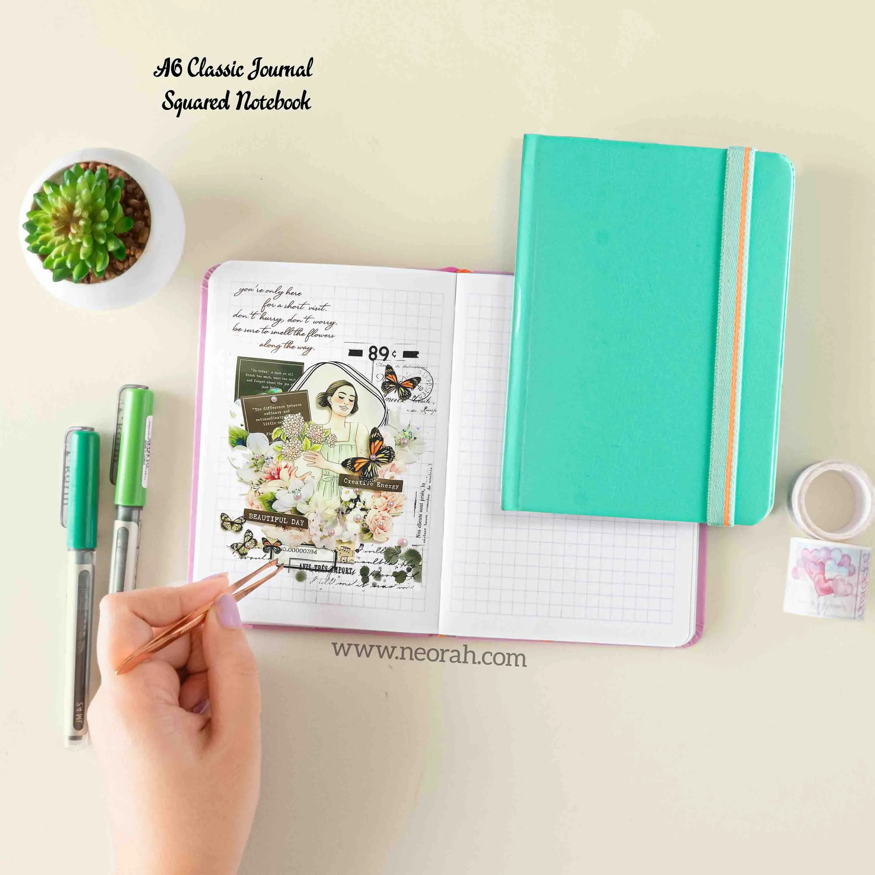 A6 - CLASSIC NOTEBOOK - HARDCOVER
