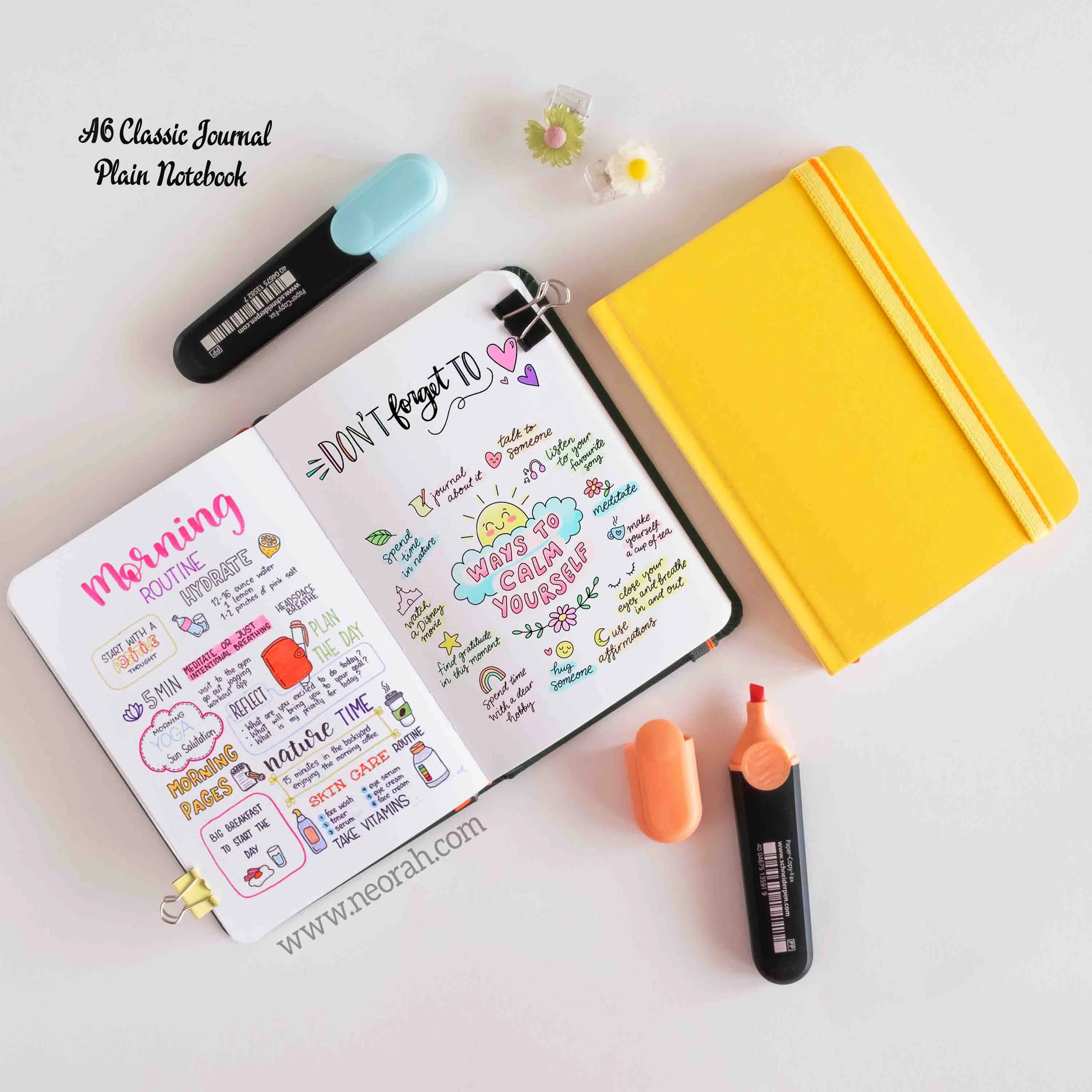 A6 - CLASSIC NOTEBOOK - HARDCOVER