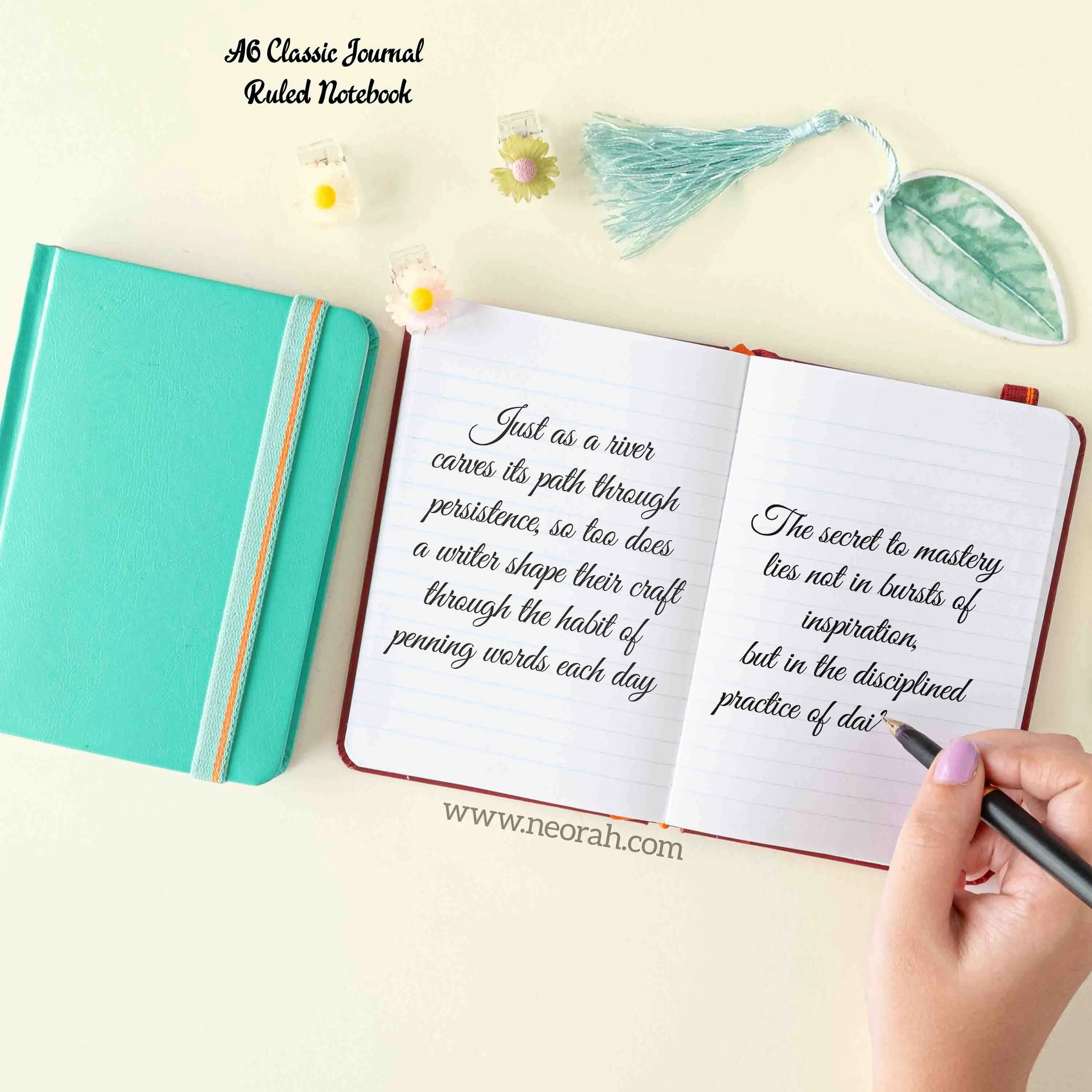A6 - CLASSIC NOTEBOOK - HARDCOVER
