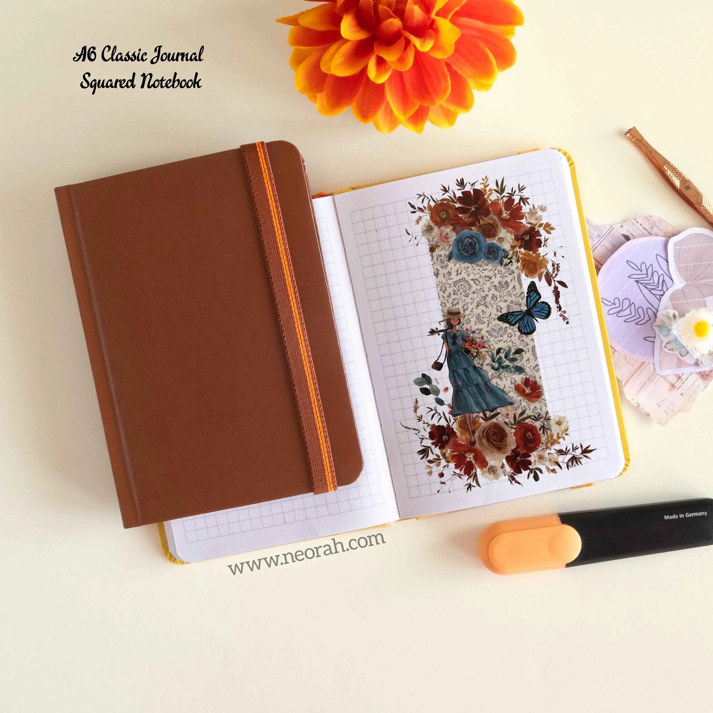 A6 - CLASSIC NOTEBOOK - HARDCOVER