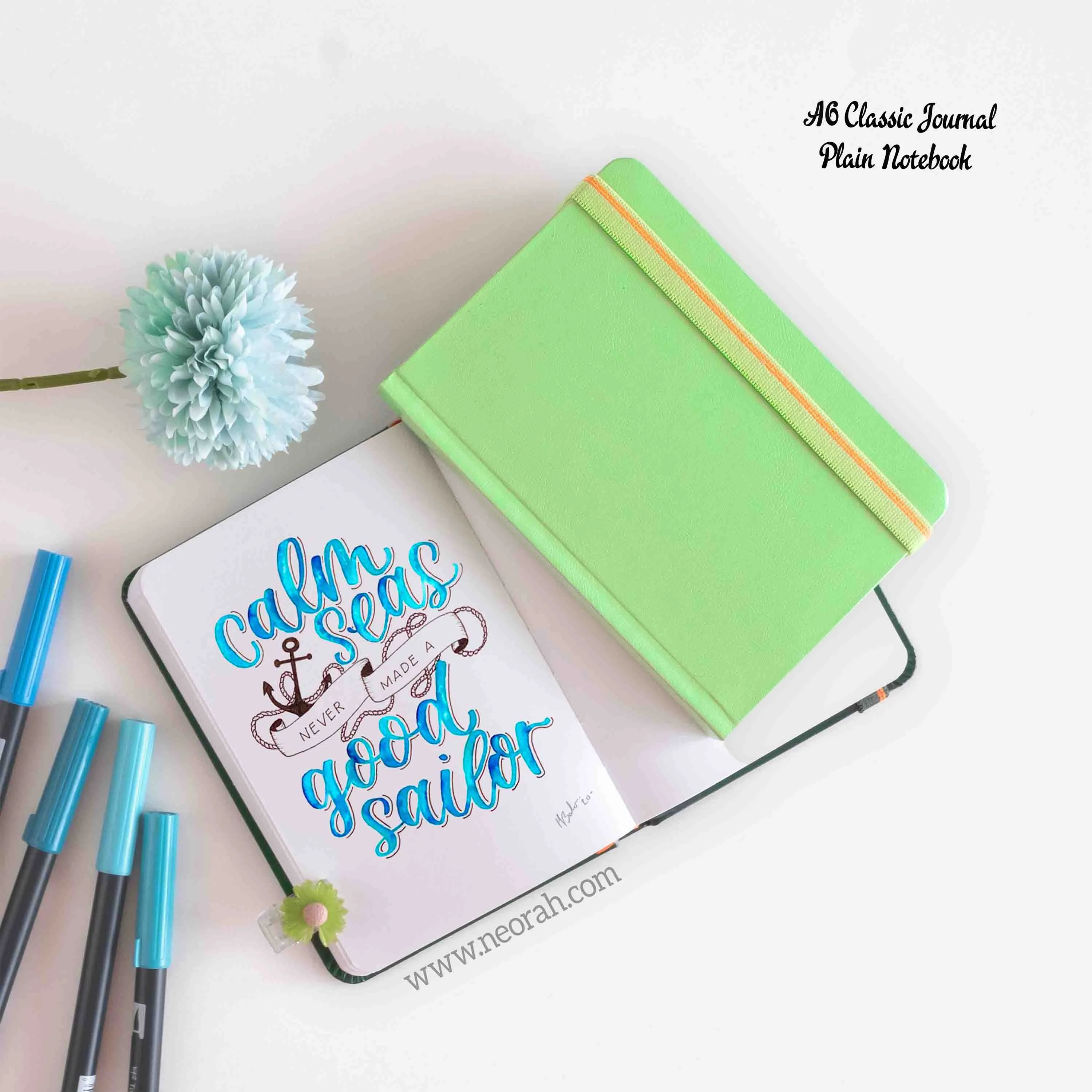A6 - CLASSIC NOTEBOOK - HARDCOVER