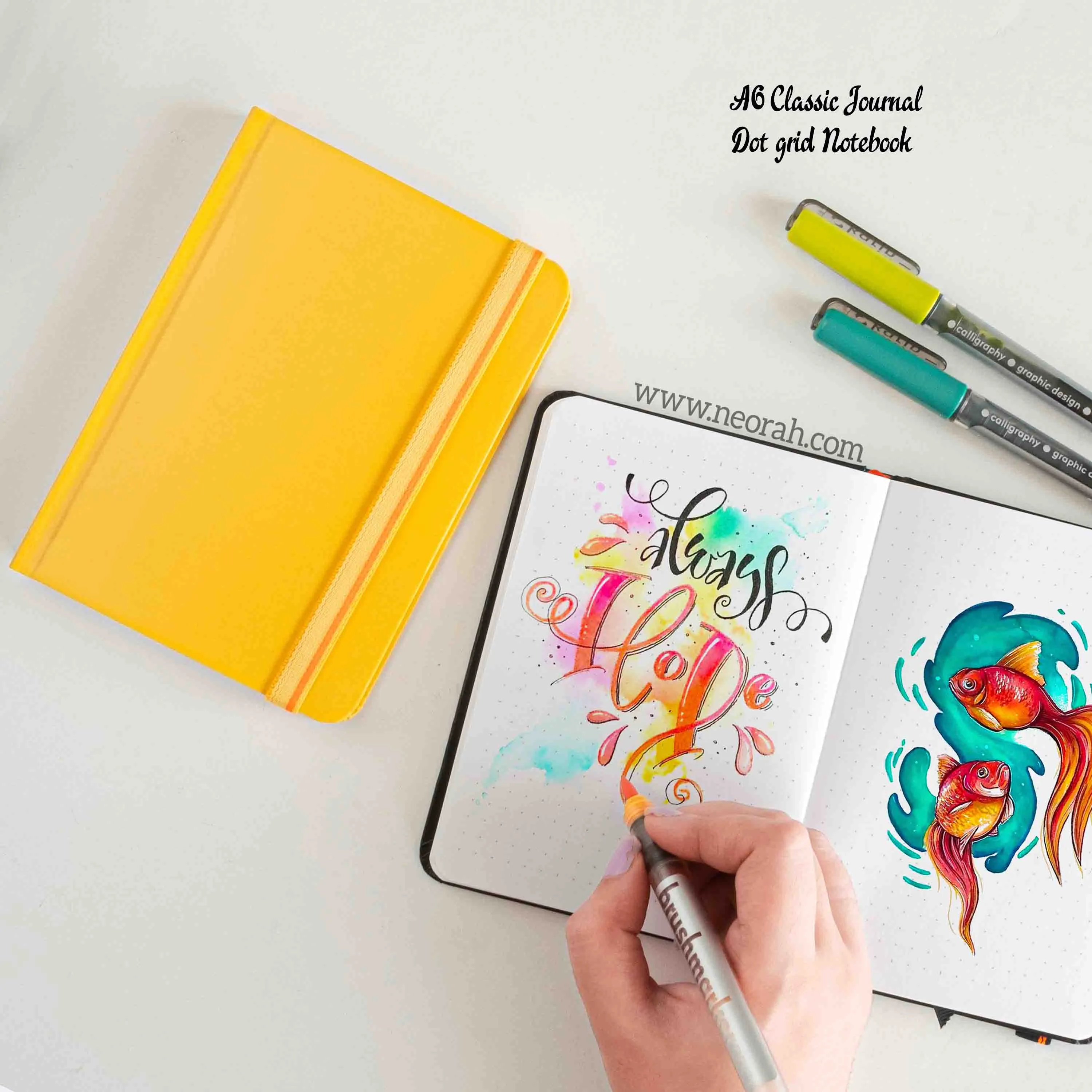 A6 - CLASSIC NOTEBOOK - HARDCOVER