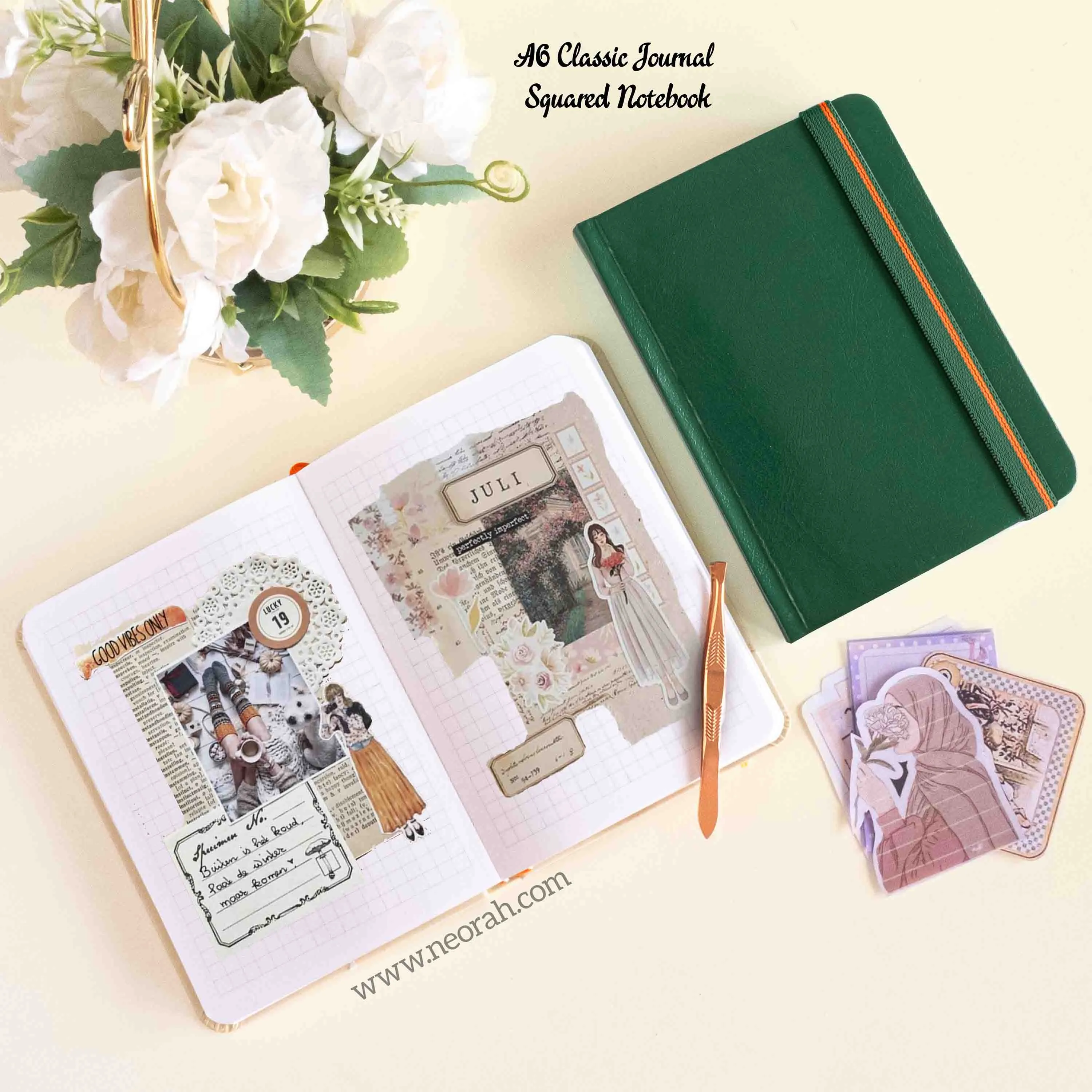 A6 - CLASSIC NOTEBOOK - HARDCOVER