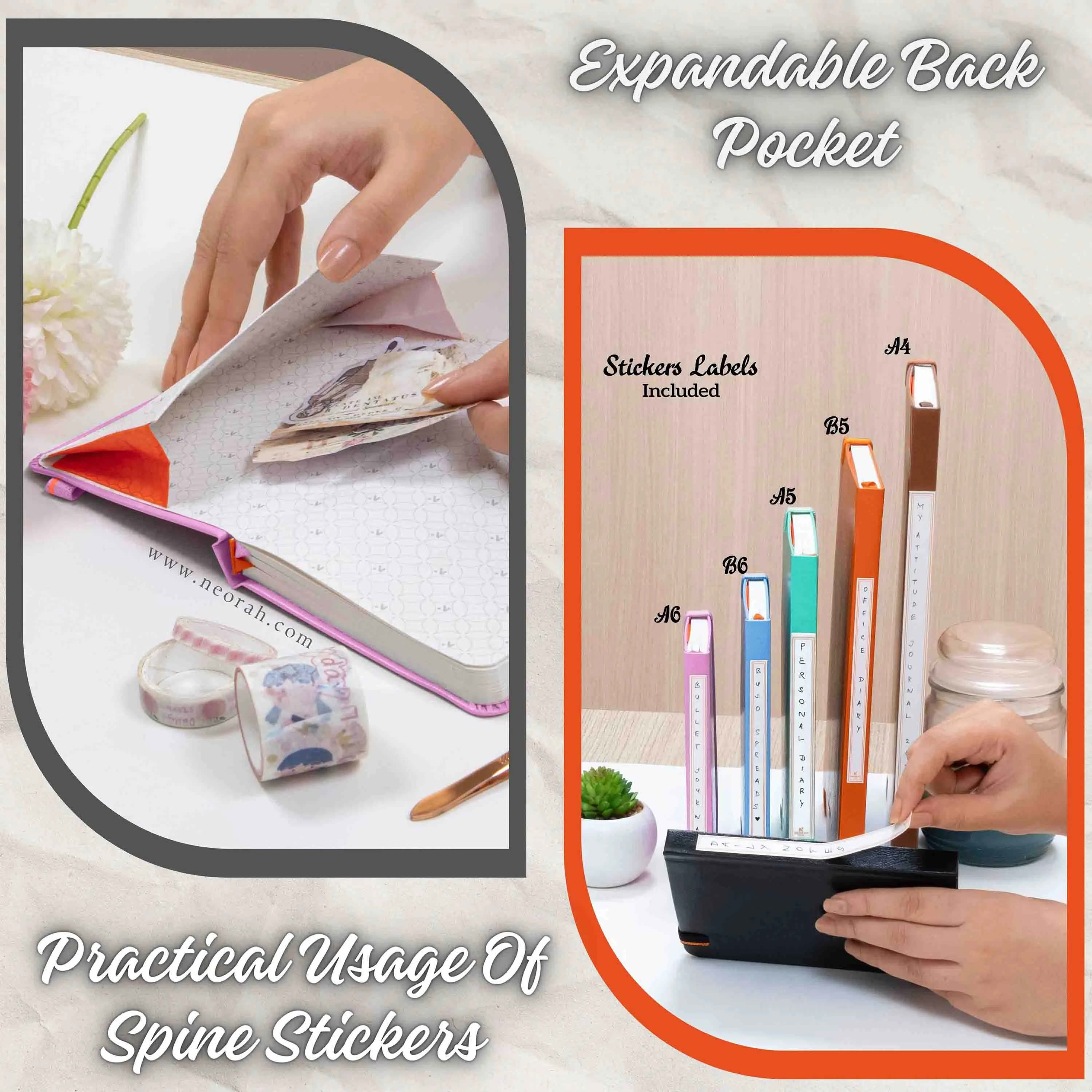 A6 - CLASSIC NOTEBOOK - HARDCOVER