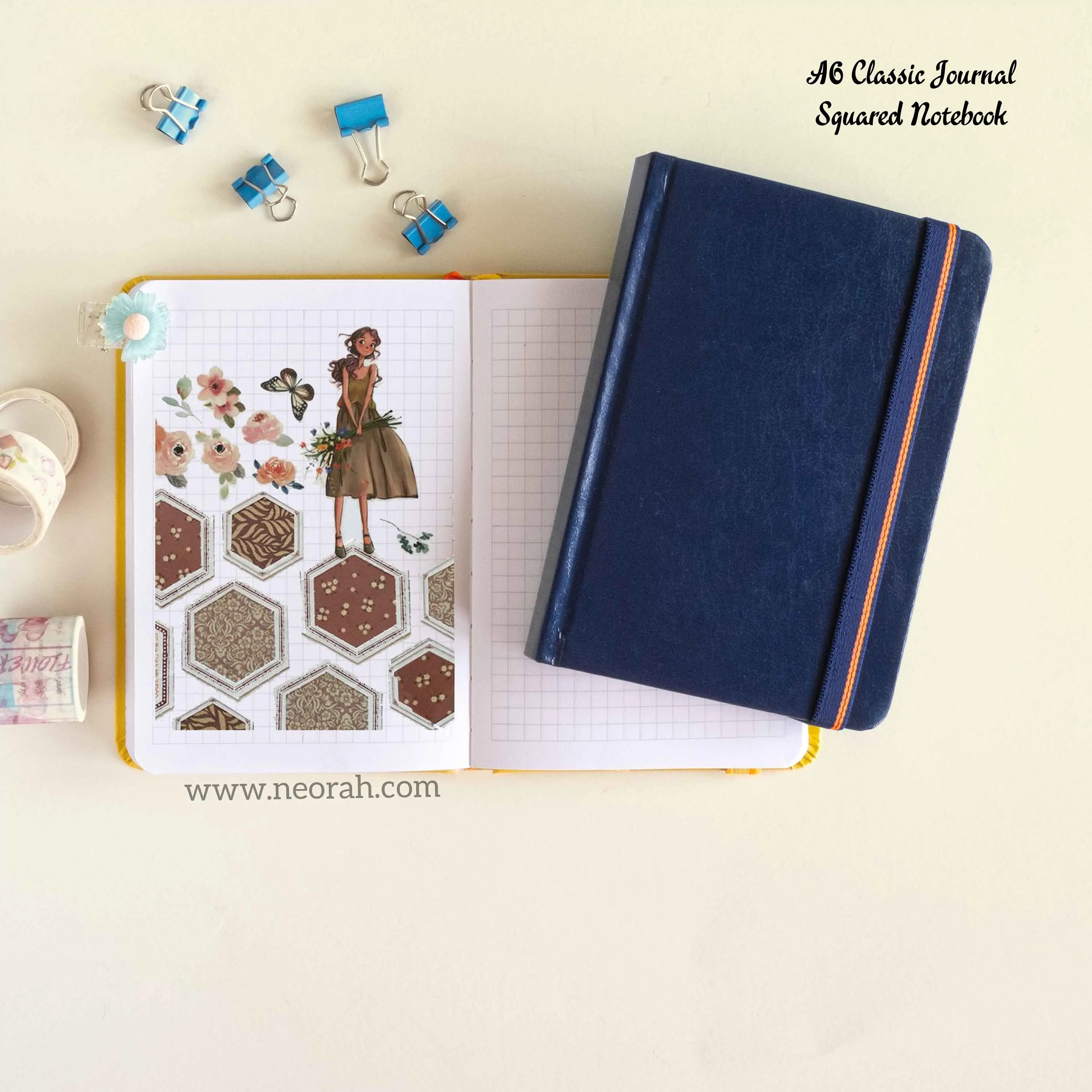 A6 - CLASSIC NOTEBOOK - HARDCOVER