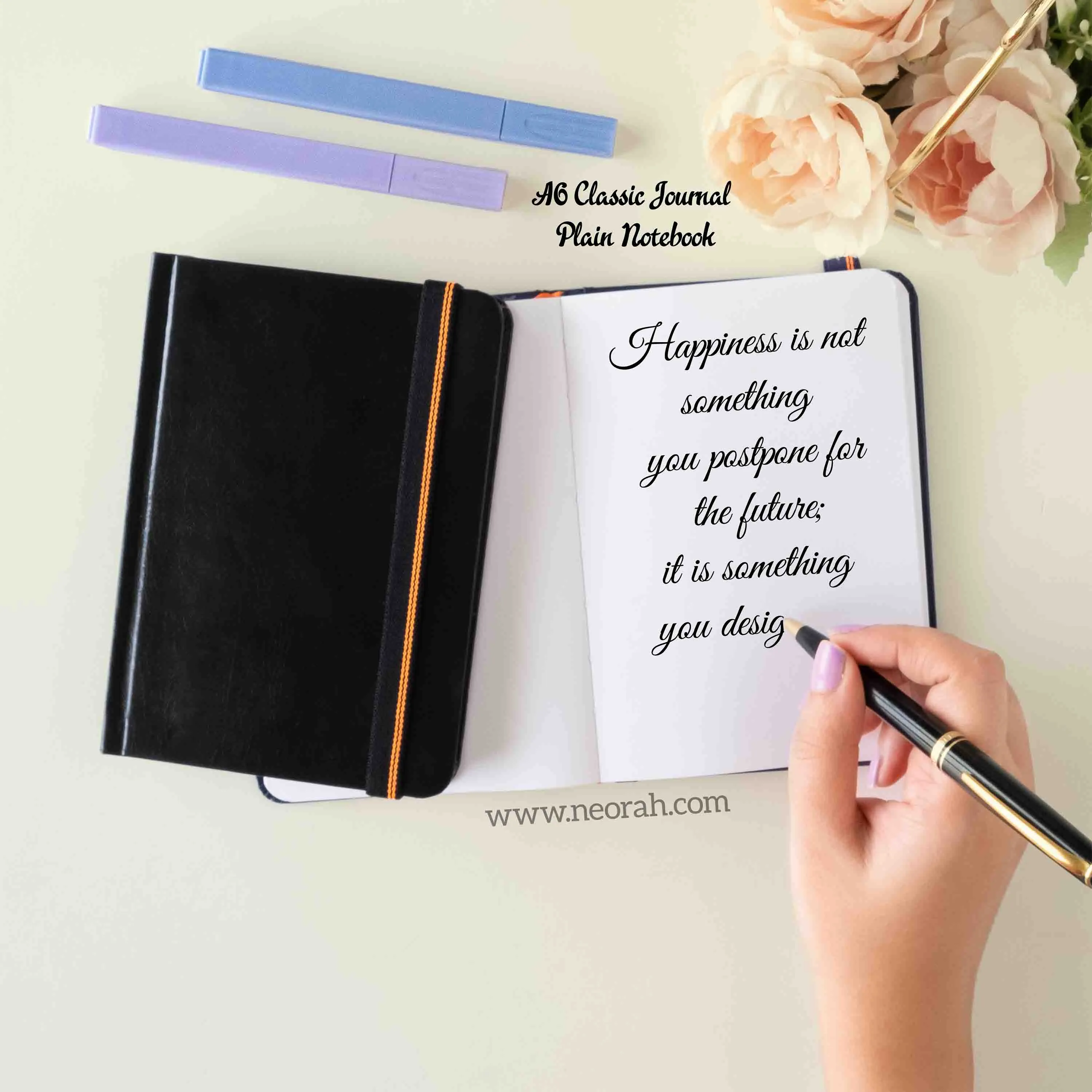 A6 - CLASSIC NOTEBOOK - HARDCOVER