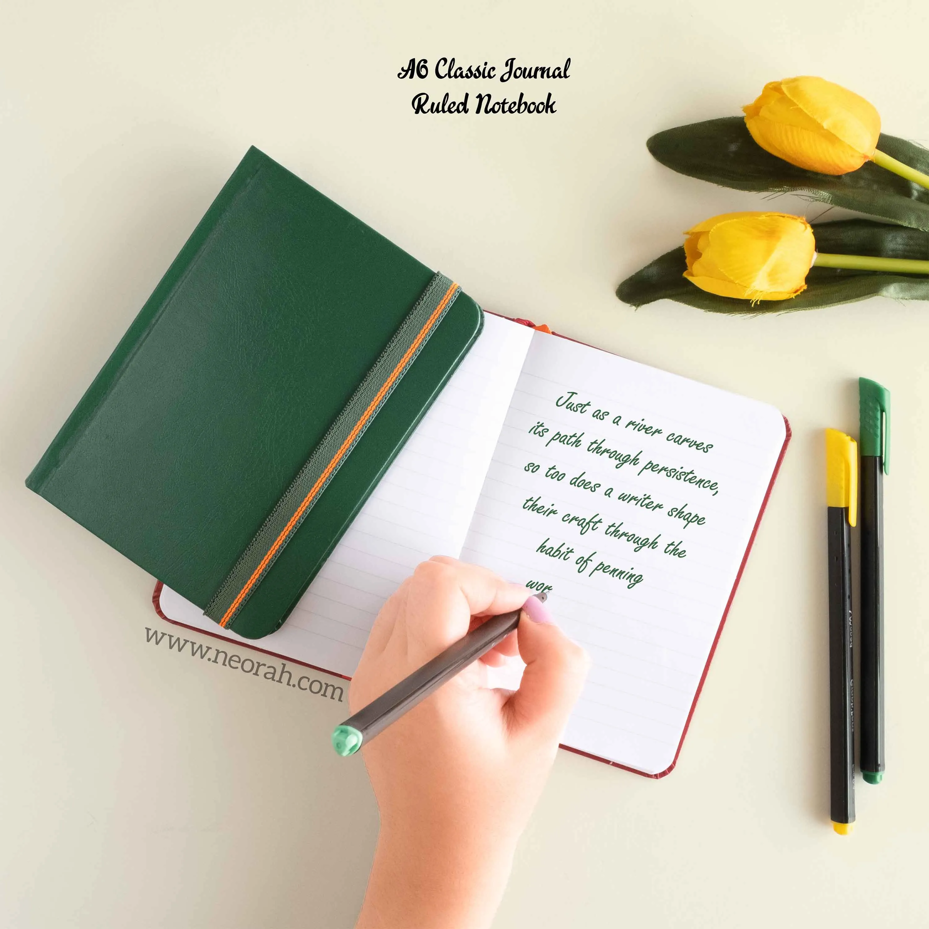 A6 - CLASSIC NOTEBOOK - HARDCOVER